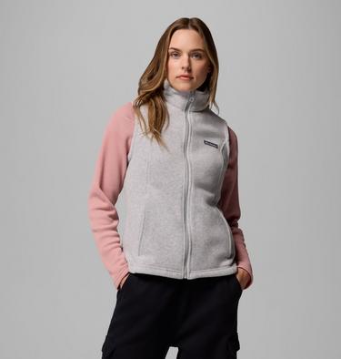 Women's Benton Springs Gilet, Color: Cirrus Grey Heather, image 5