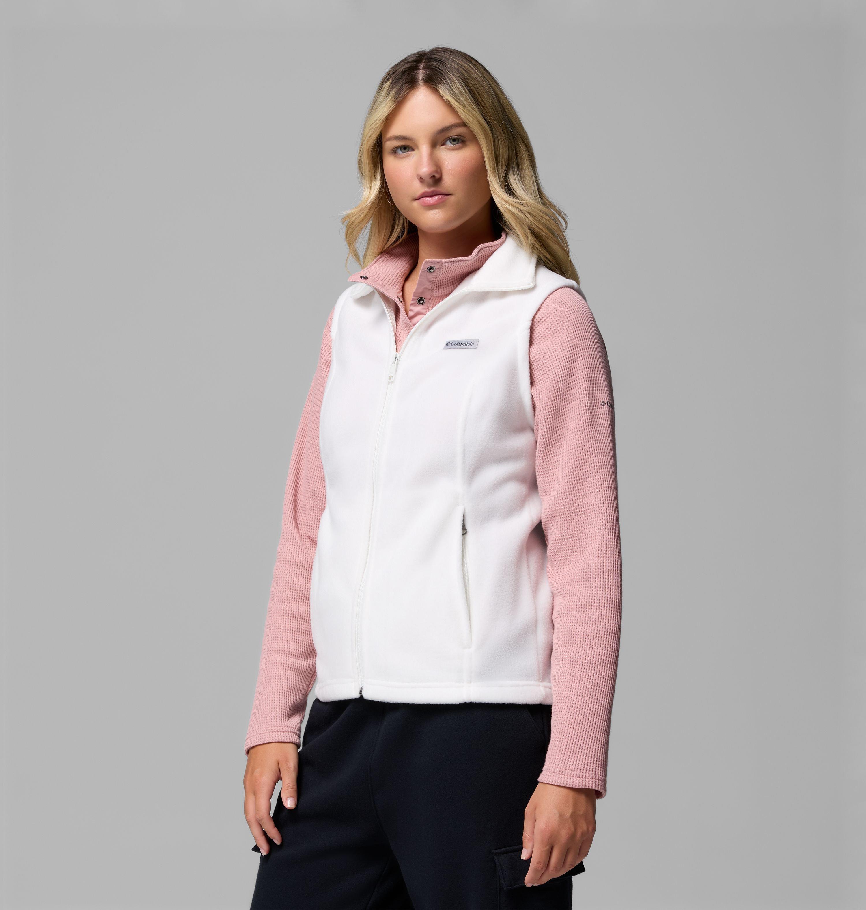 Columbia Sportswear Women's White Columbia - Benton Springs™ Gilet - Sea Salt Large