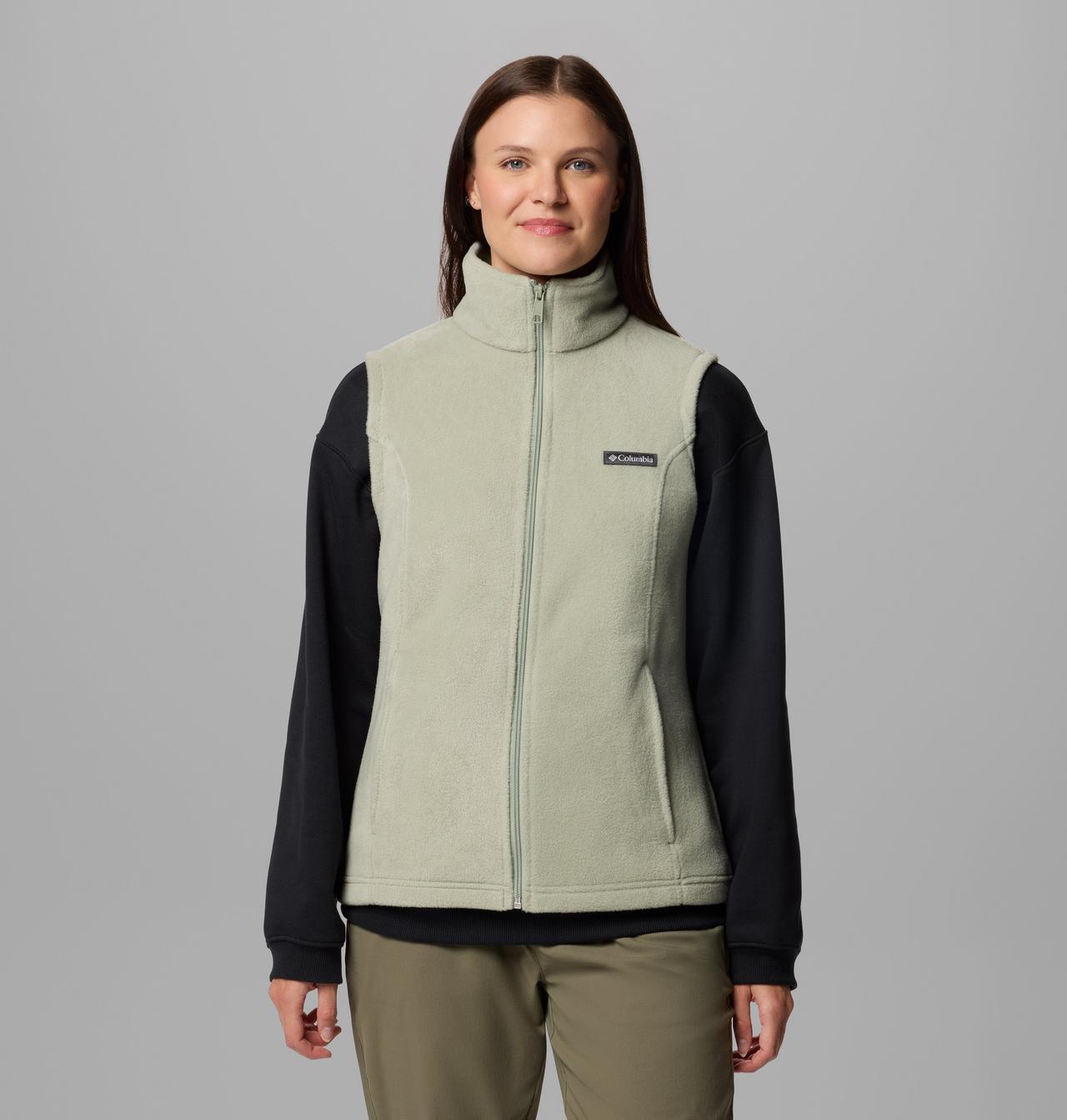 Women's Benton Springs™ Fleece Vest - Petite | 348 | PXL 1