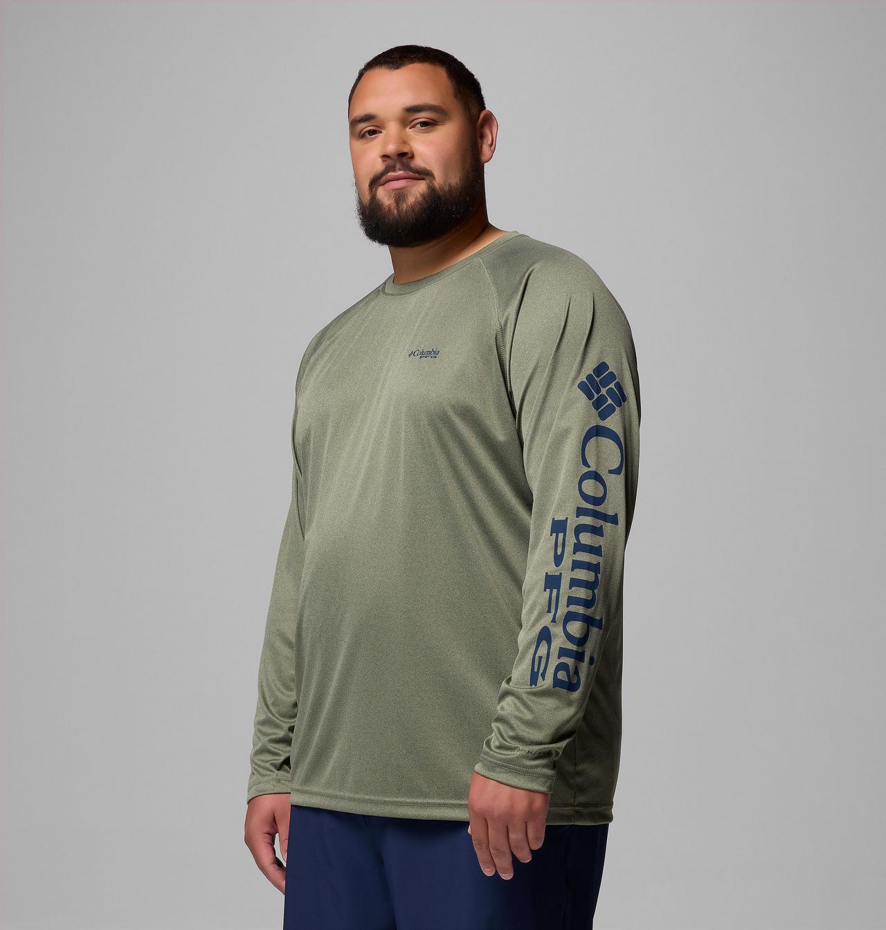 Men's PFG Terminal Tackle™ Long Sleeve Shirt - Big | 325 | 1X 4