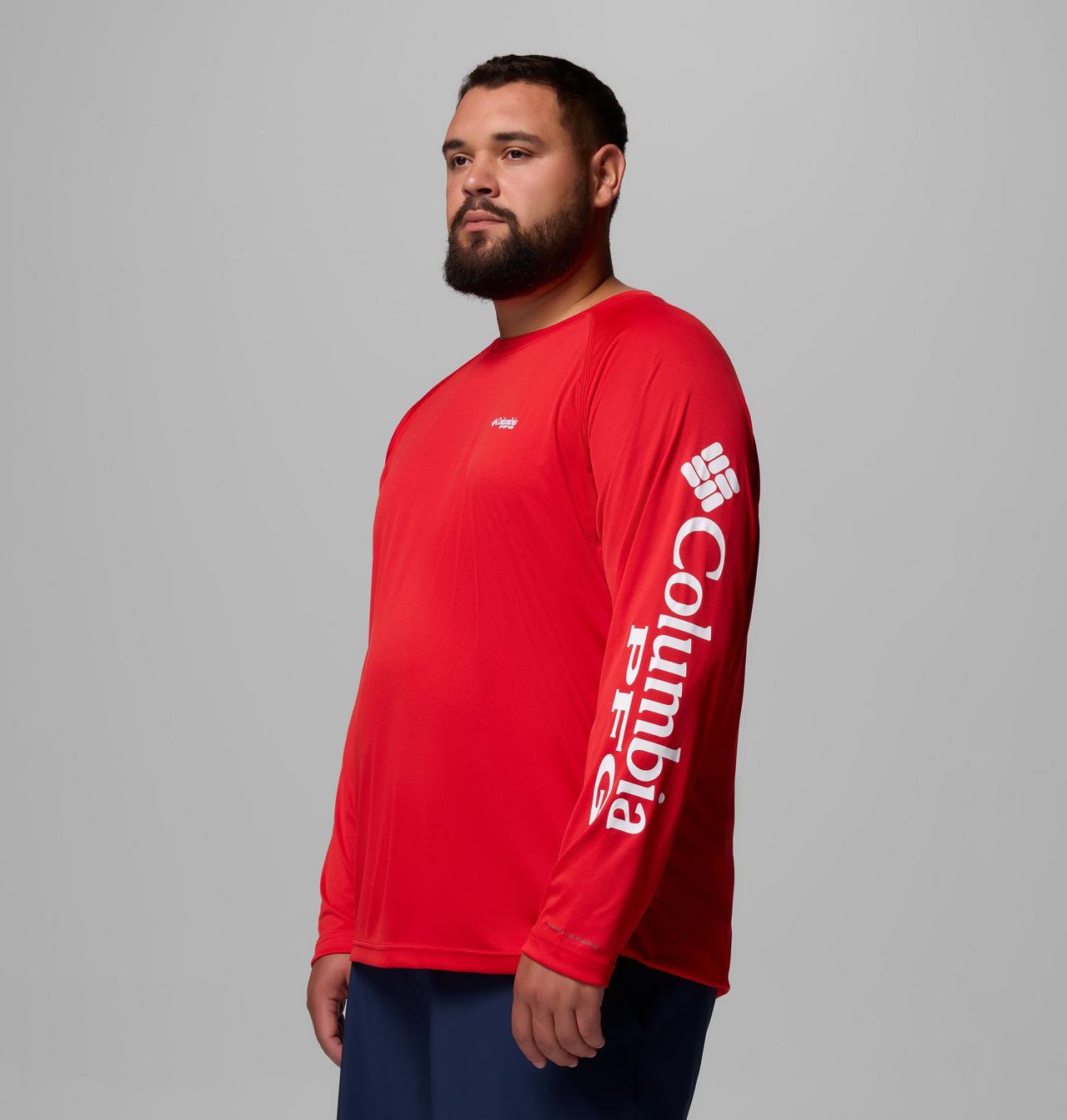 Men's PFG Terminal Tackle™ Long Sleeve Shirt - Big | 696 | 3X 4