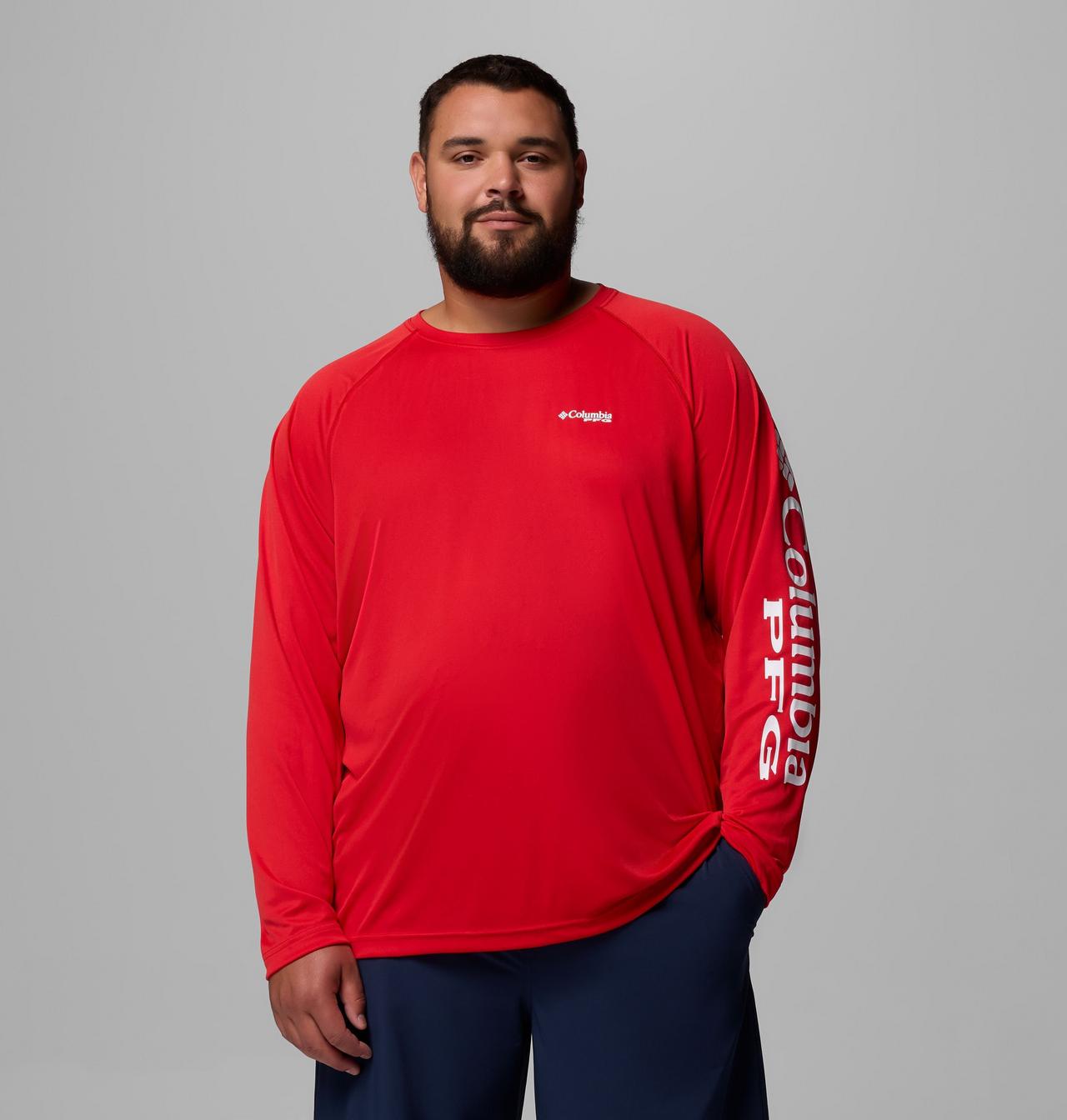Men's PFG Terminal Tackle™ Long Sleeve Shirt - Big | 696 | 3X 5