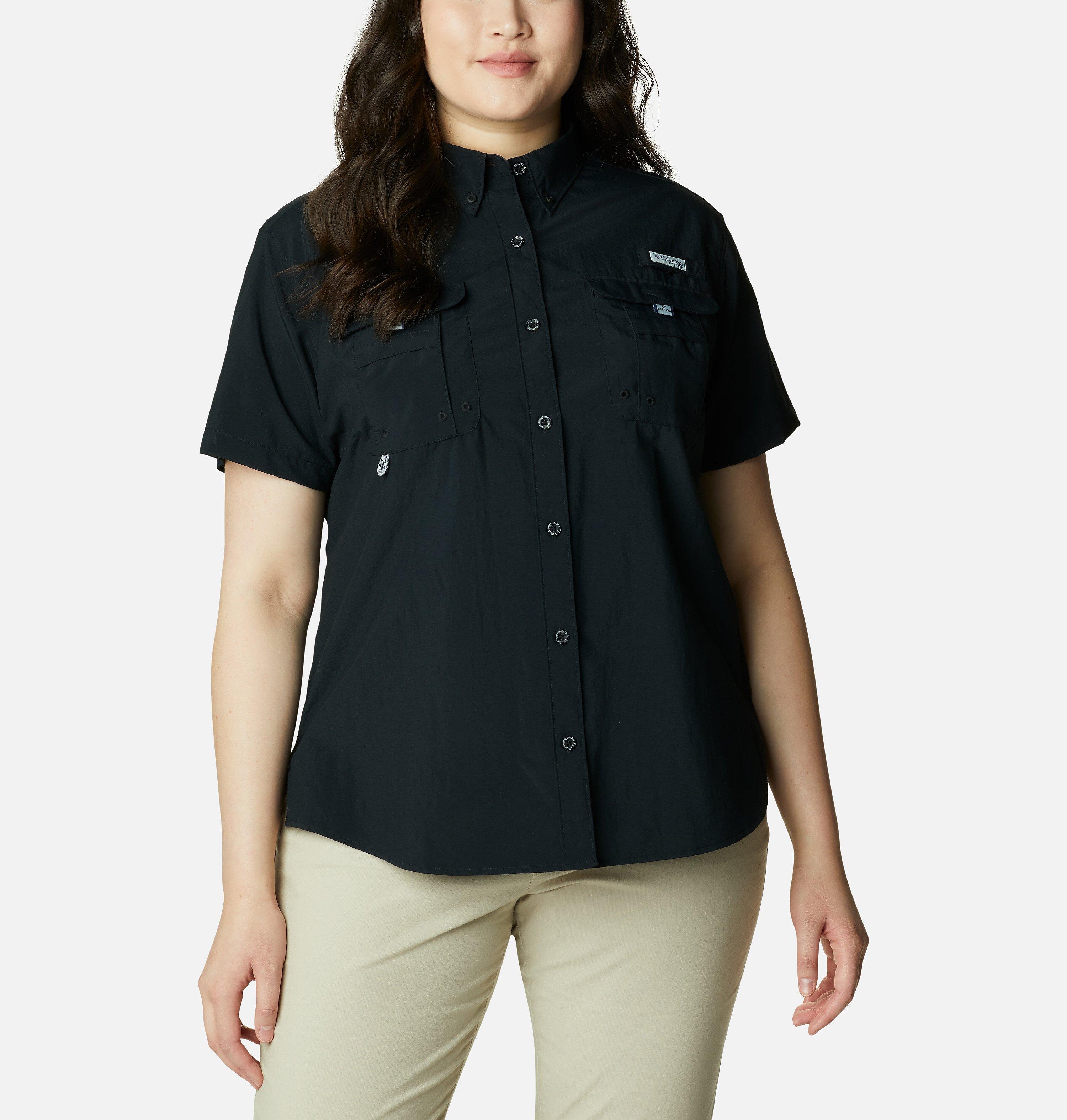 Women's PFG Bahama Short Sleeve Shirt - Plus Size 1