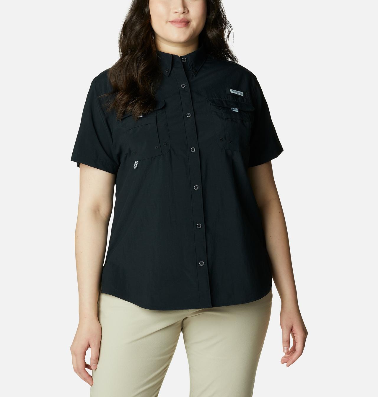Women’s PFG Bahama™ Short Sleeve Shirt - Plus Size 1