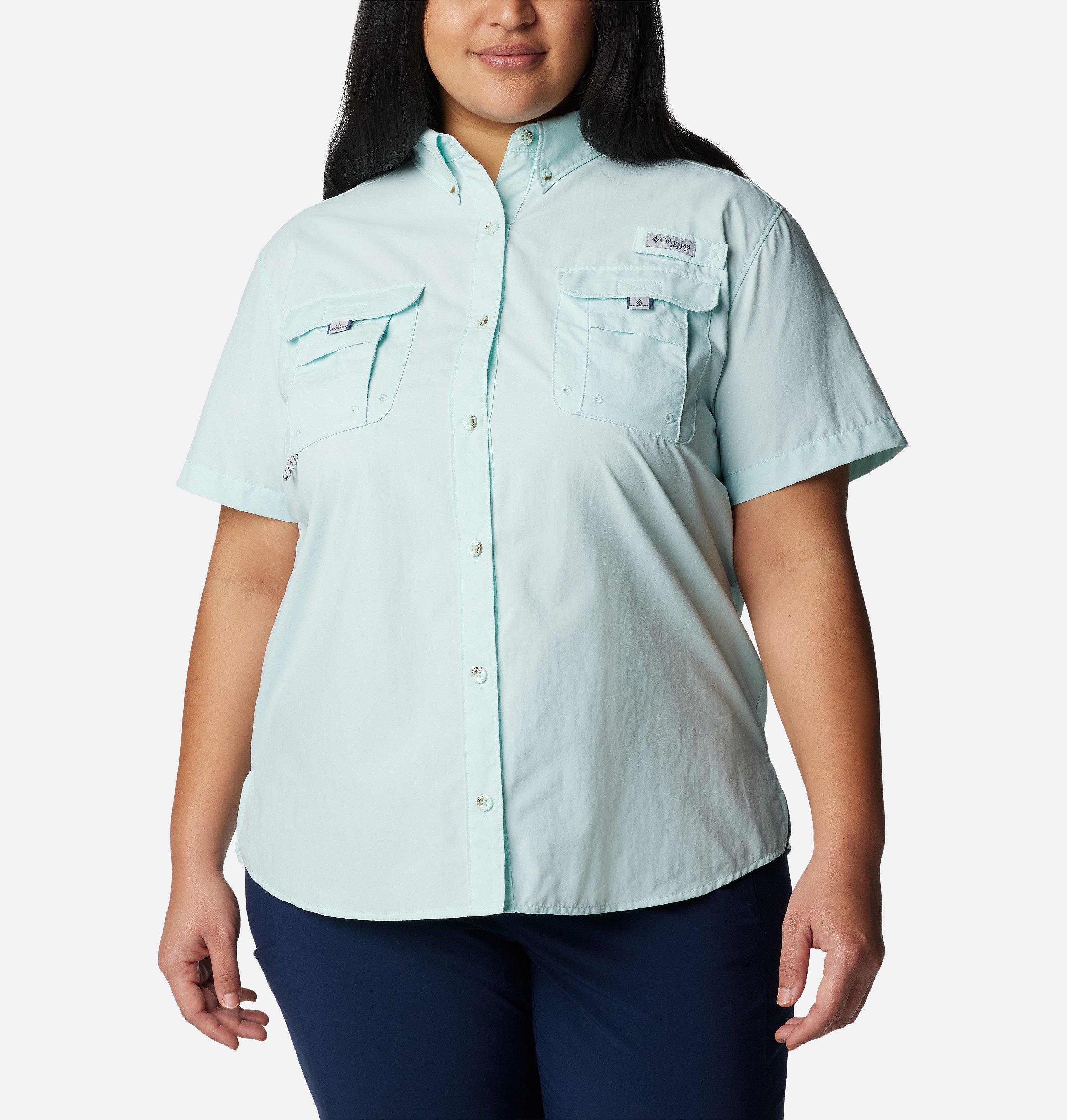 Women's PFG Bahama Short Sleeve Shirt - Plus Size 1