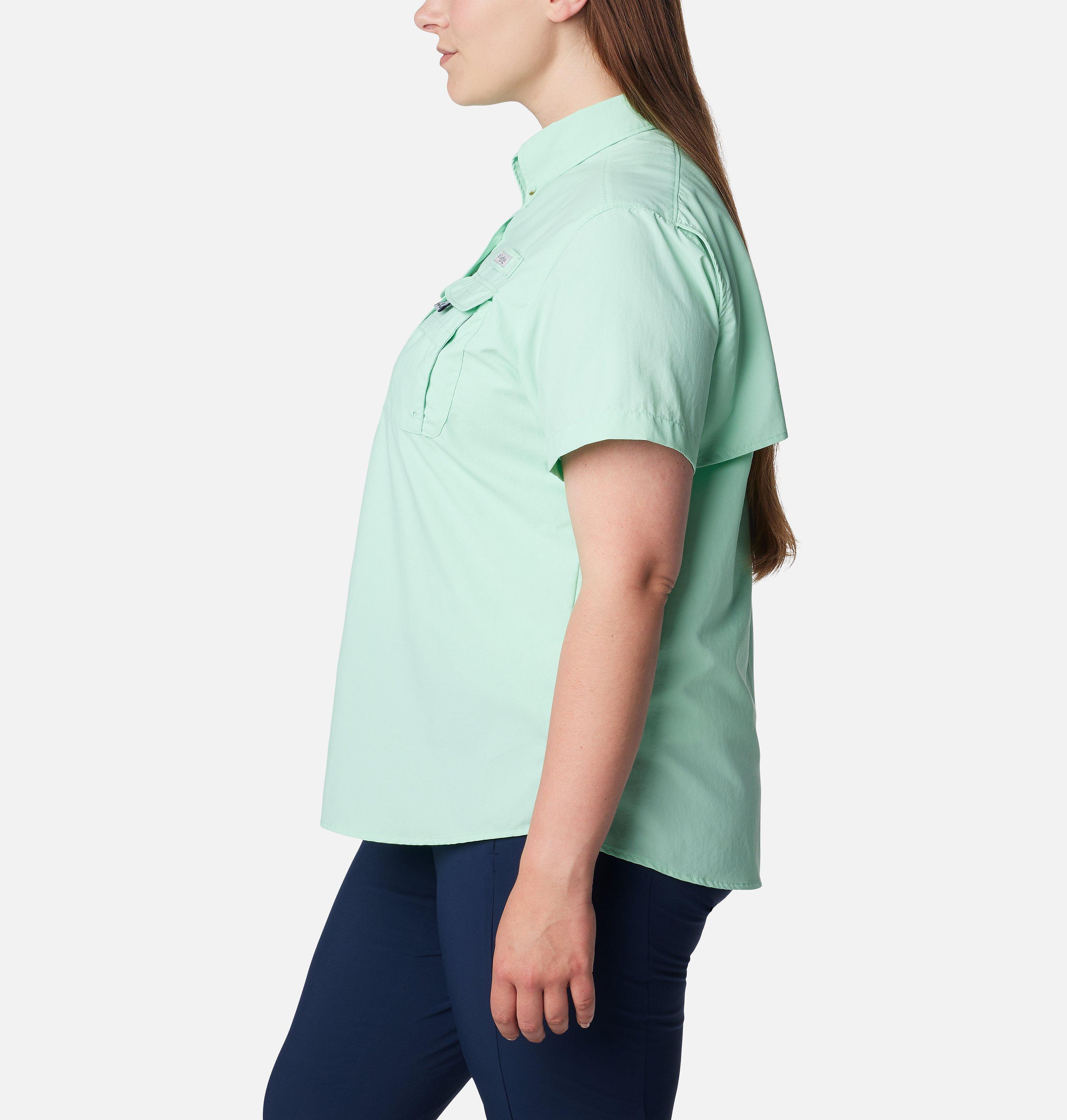 Women's PFG Bahama Short Sleeve Shirt - Plus Size 3