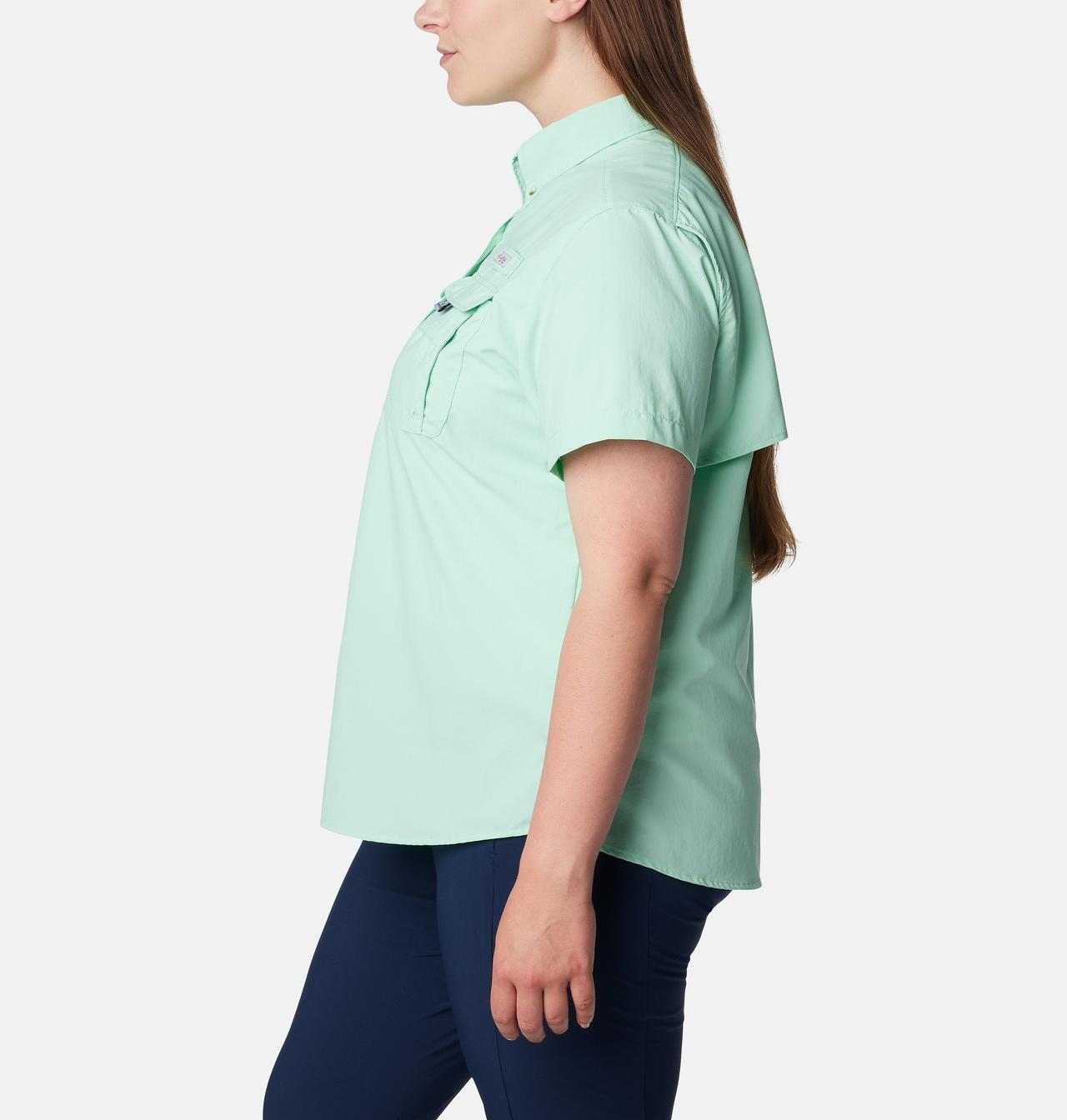 Women’s PFG Bahama™ Short Sleeve Shirt - Plus Size 3
