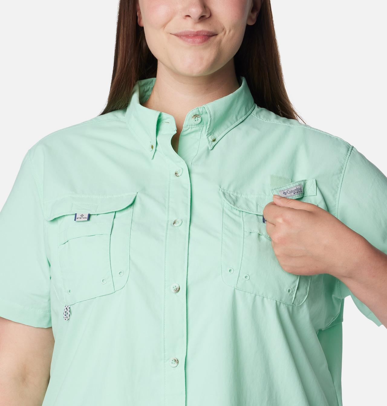 Women’s PFG Bahama™ Short Sleeve Shirt - Plus Size 4