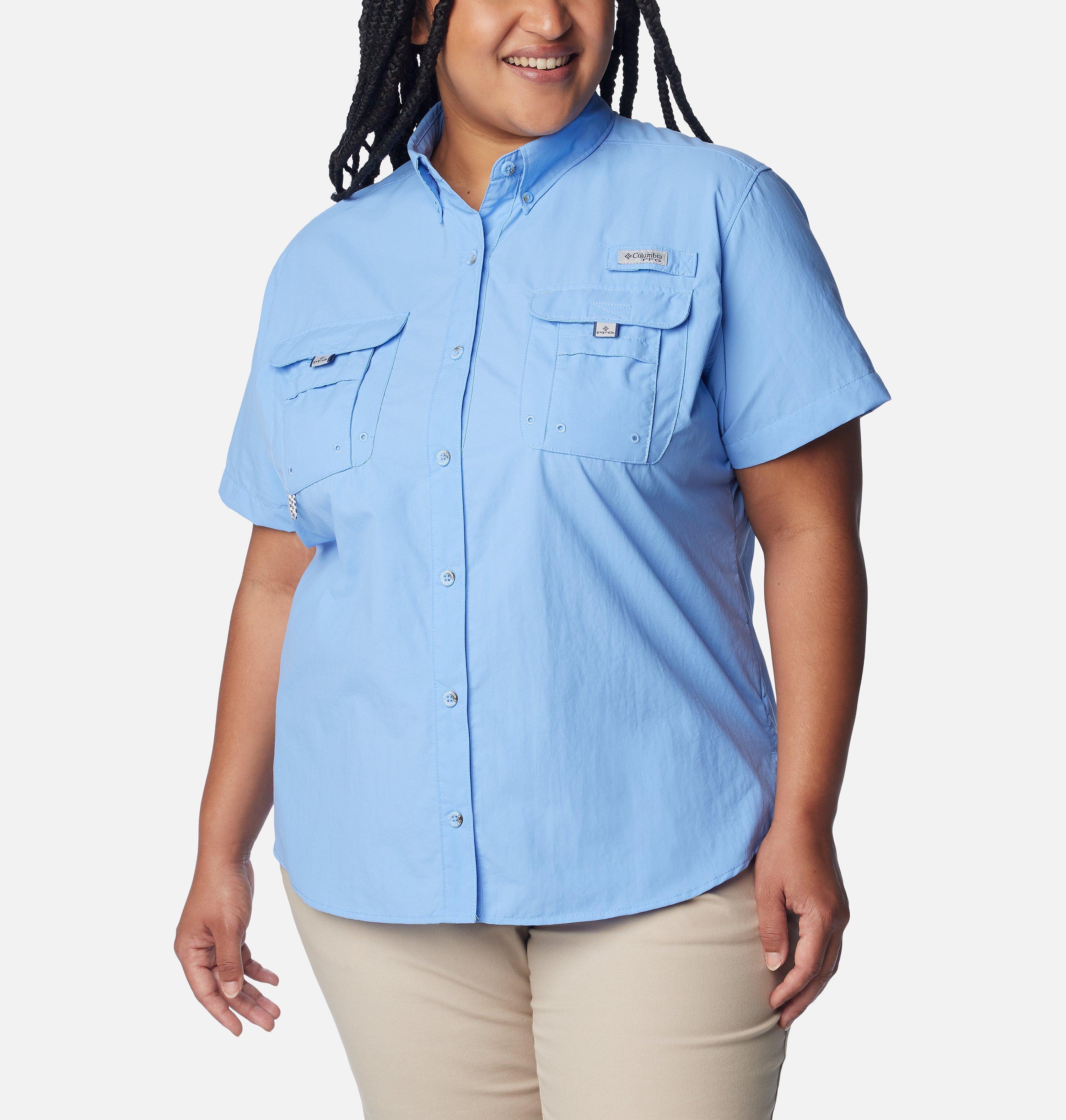 Women's PFG Bahama Short Sleeve Shirt - Plus Size 1