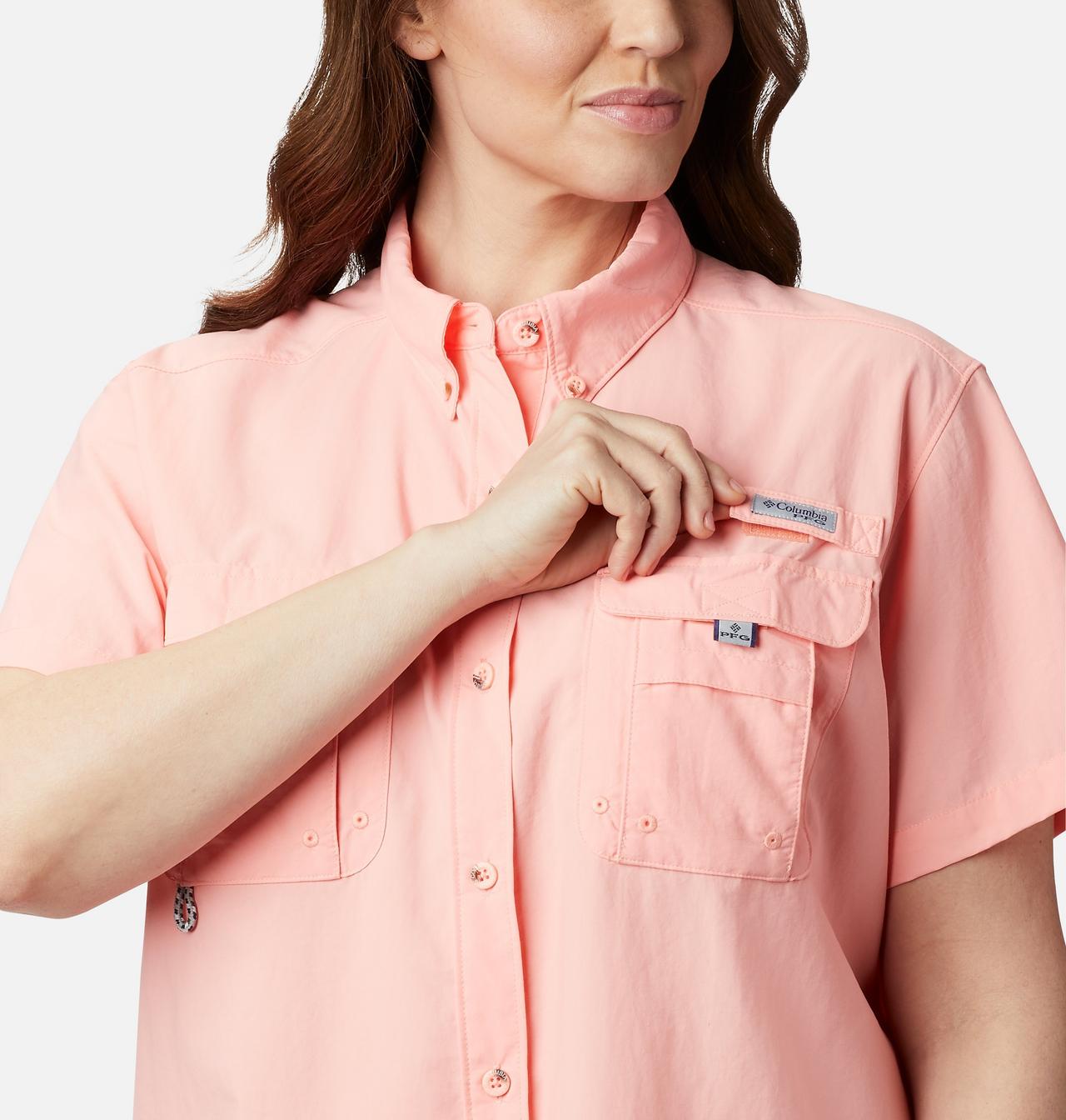 Women’s PFG Bahama™ Short Sleeve Shirt - Plus Size 4