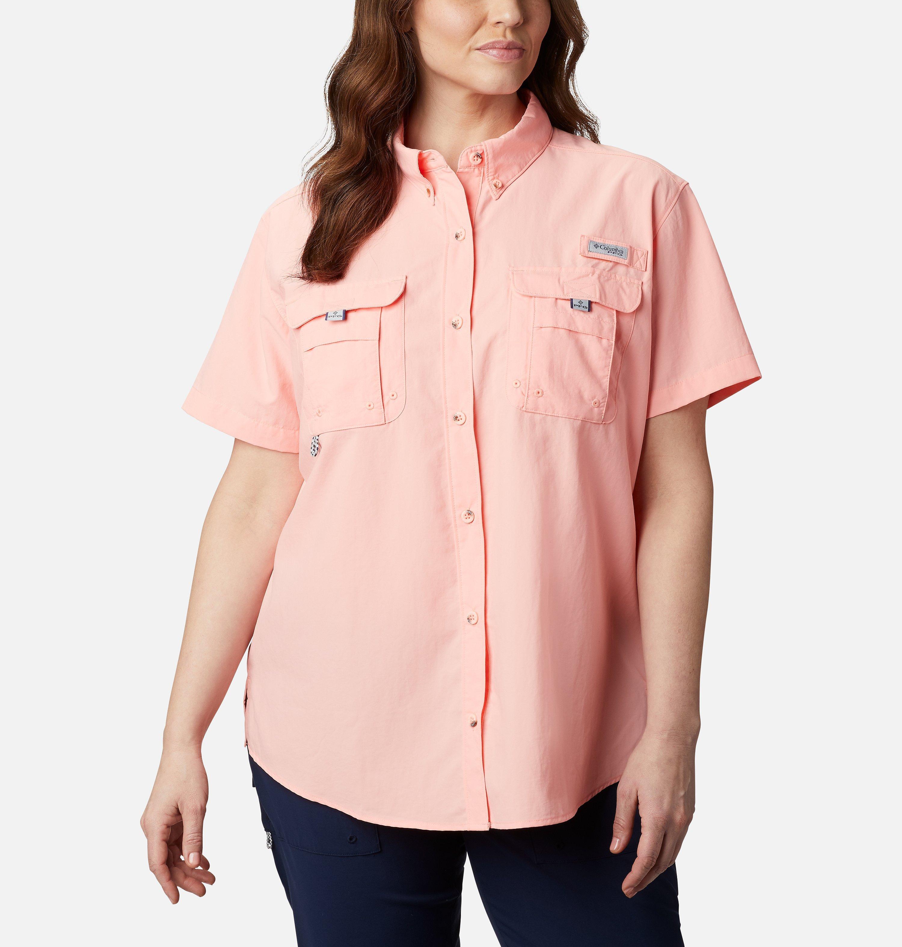 Women's PFG Bahama Short Sleeve Shirt - Plus Size 1