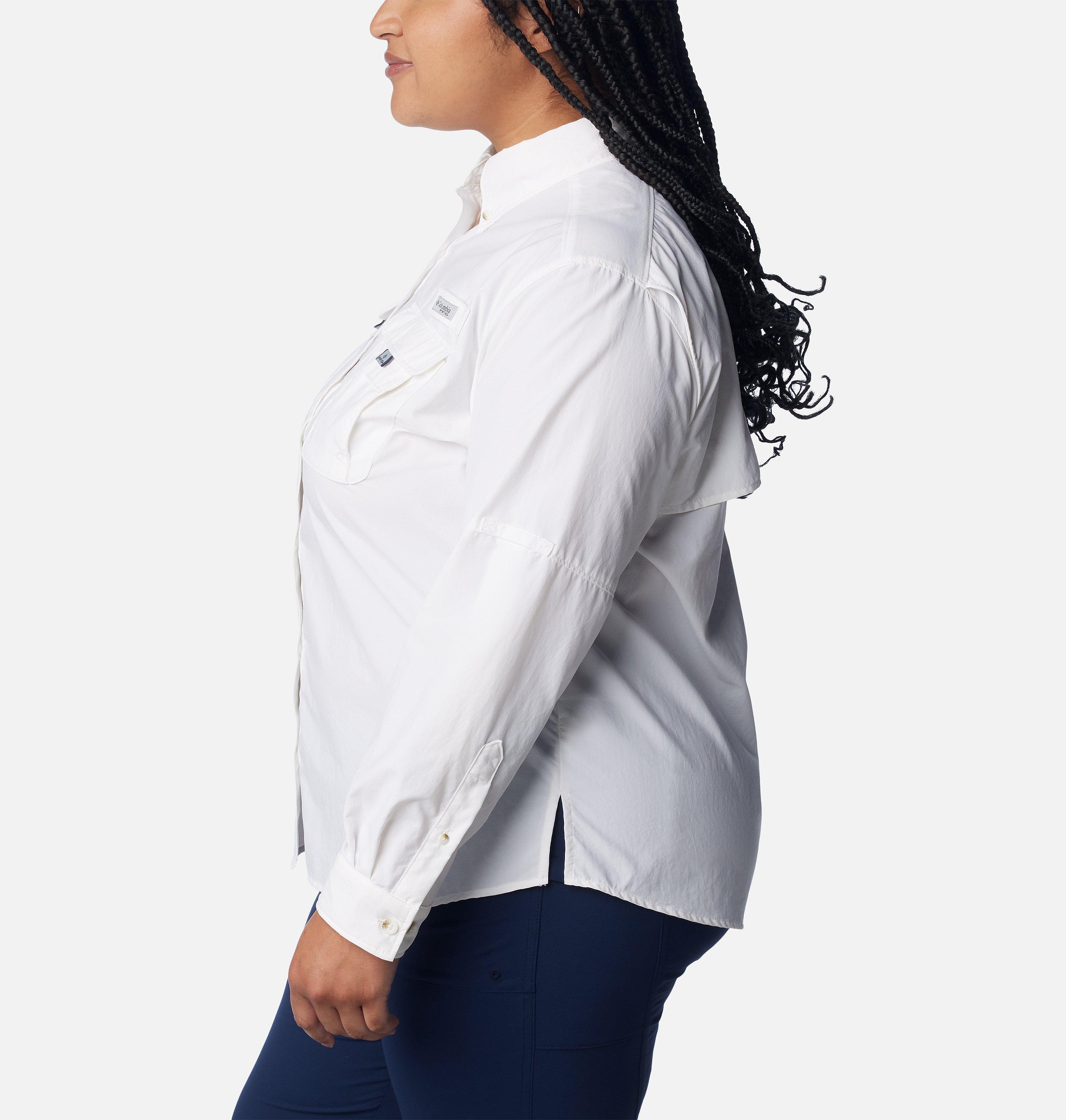 Women's PFG Bahama Long Sleeve Shirt – Plus Size 3