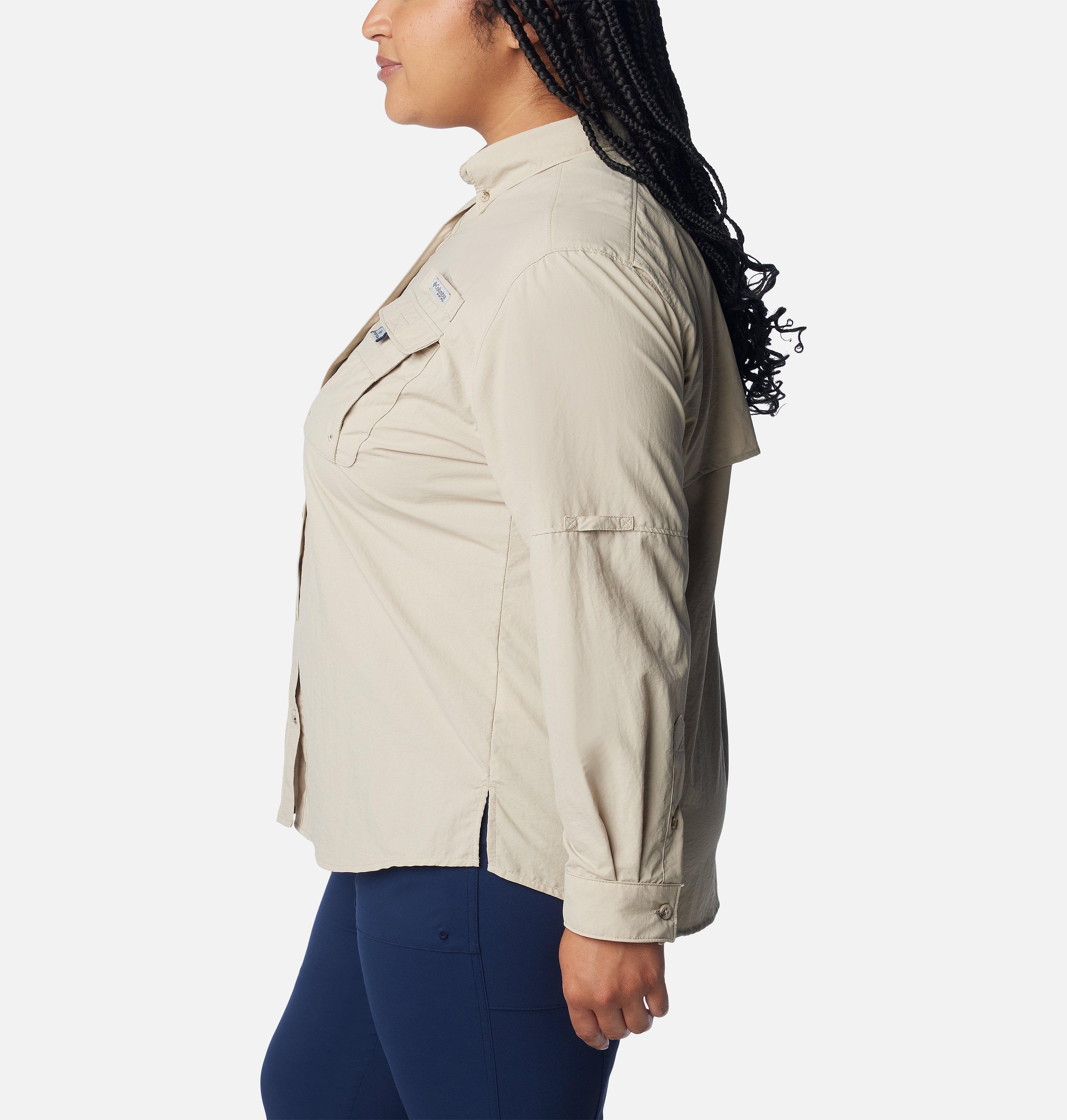 Women's PFG Bahama Long Sleeve Shirt – Plus Size 3