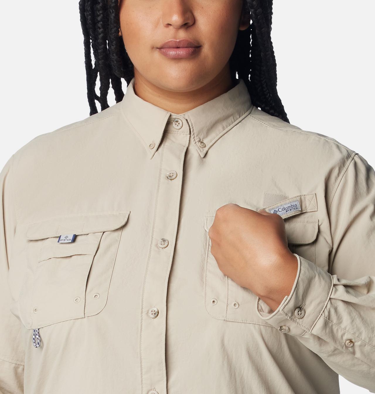 Women’s PFG Bahama™ Long Sleeve Shirt – Plus Size 4