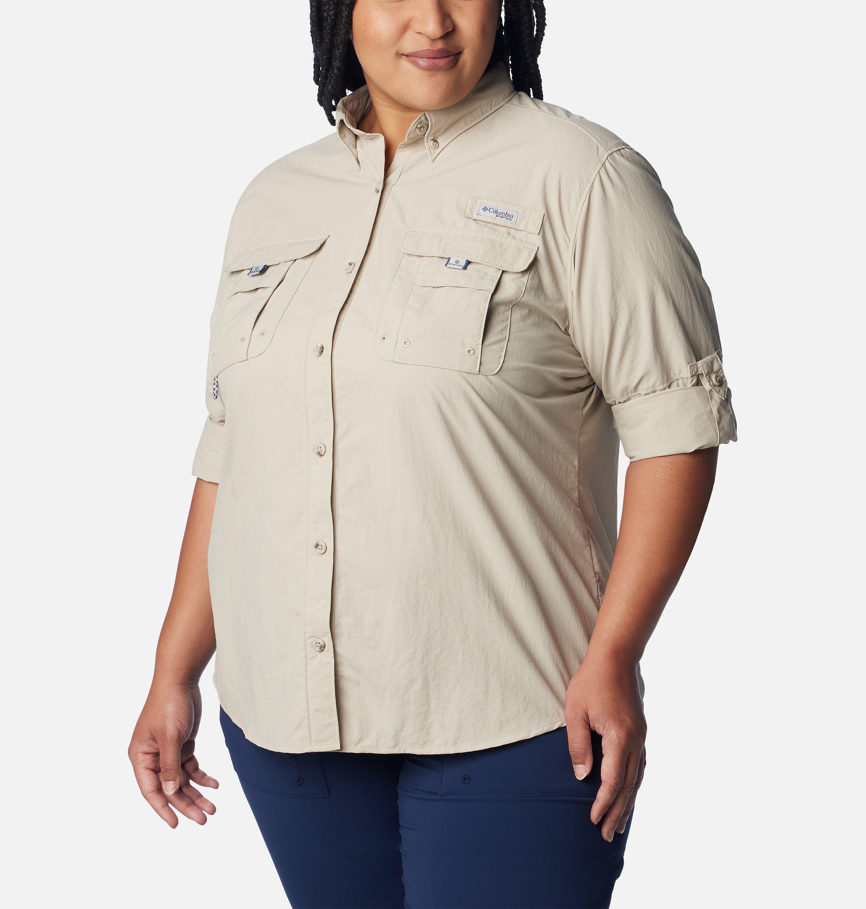 Women's PFG Bahama Long Sleeve Shirt – Plus Size 6