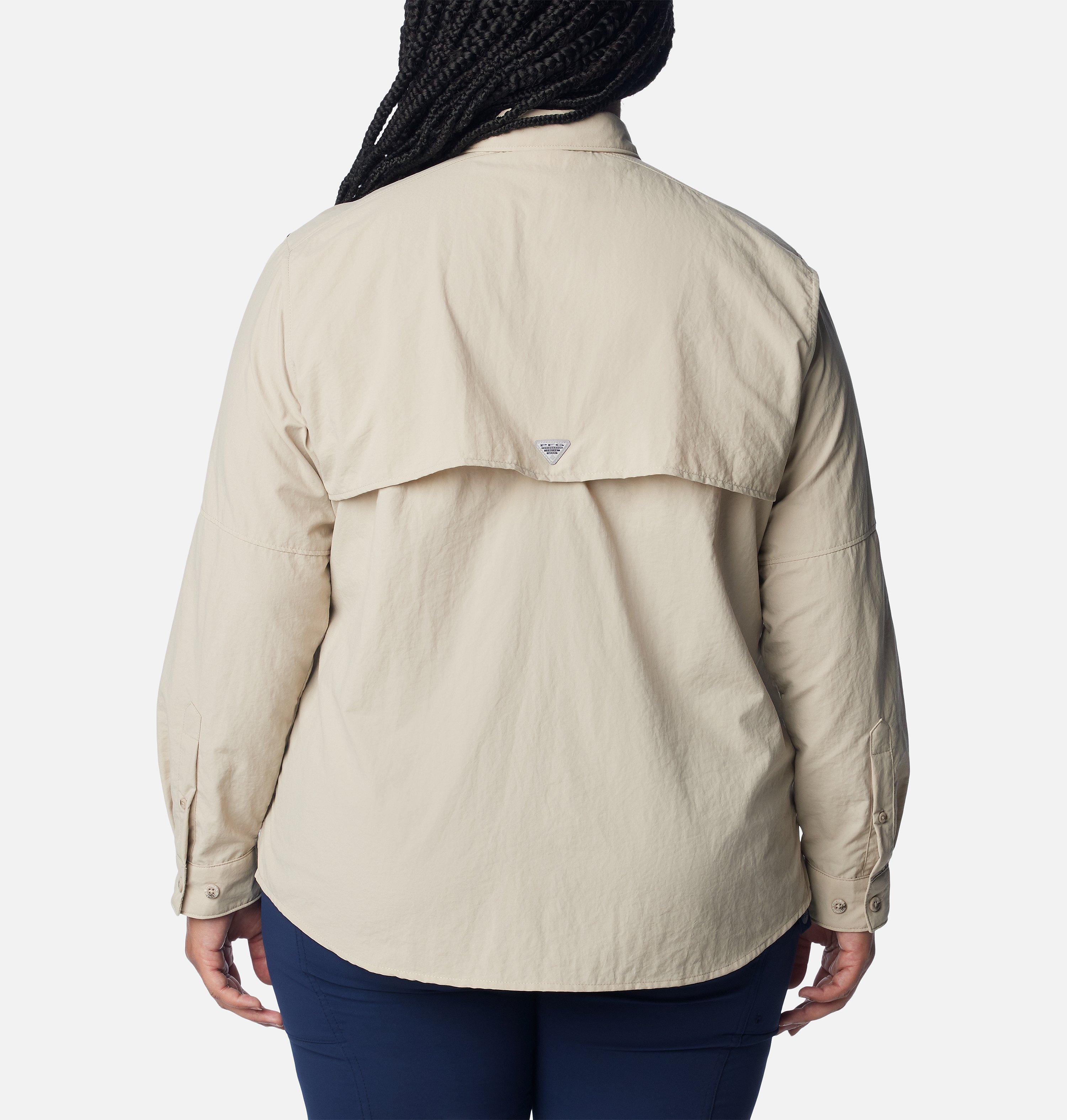 Women's PFG Bahama Long Sleeve Shirt – Plus Size 2