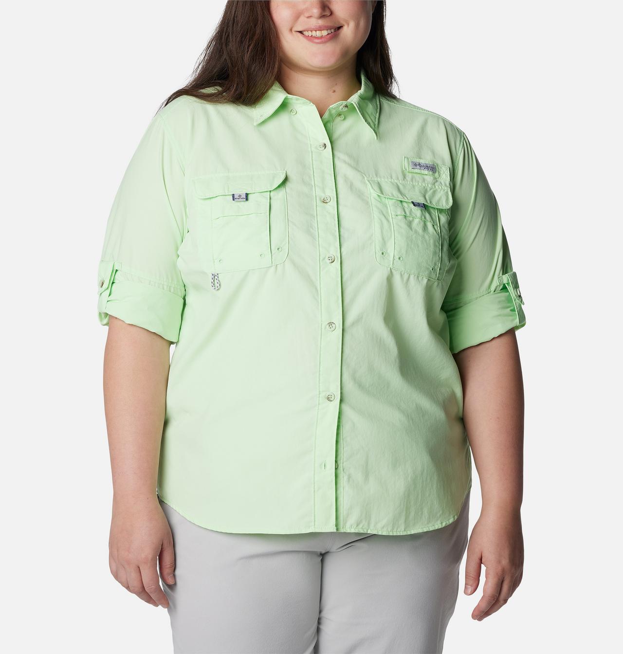 Women’s PFG Bahama™ Long Sleeve Shirt – Plus Size 7