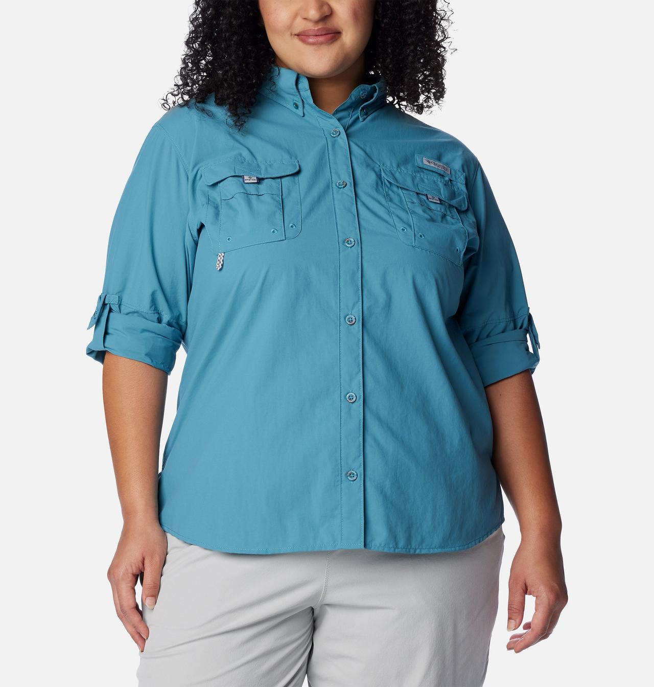 Women’s PFG Bahama™ Long Sleeve Shirt – Plus Size 6