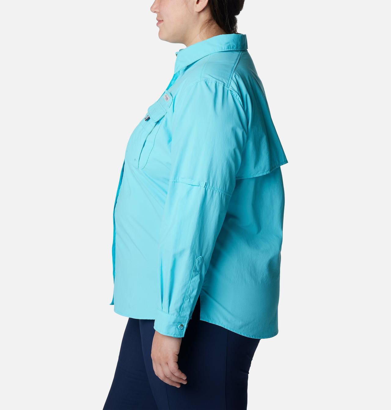Women’s PFG Bahama™ Long Sleeve Shirt – Plus Size 3