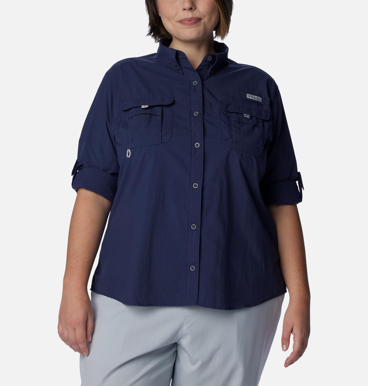 Women’s PFG Bahama™ Long Sleeve Shirt – Plus Size 6