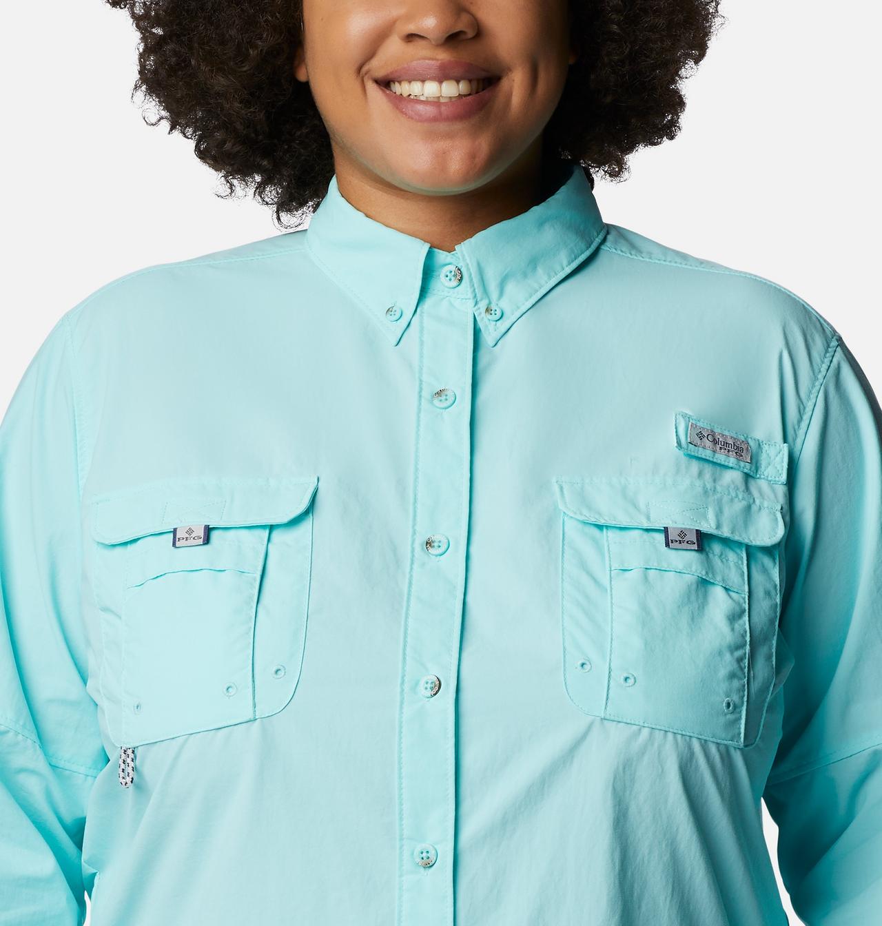 Women’s PFG Bahama™ Long Sleeve Shirt – Plus Size 4
