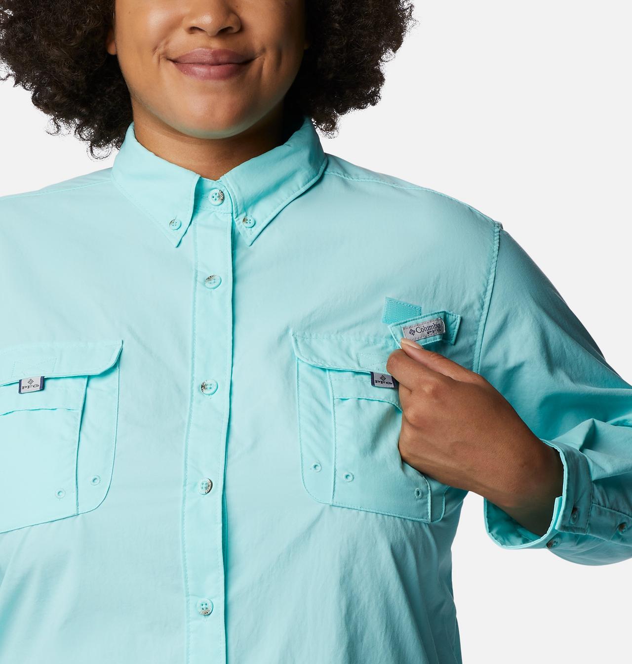 Women’s PFG Bahama™ Long Sleeve Shirt – Plus Size 7