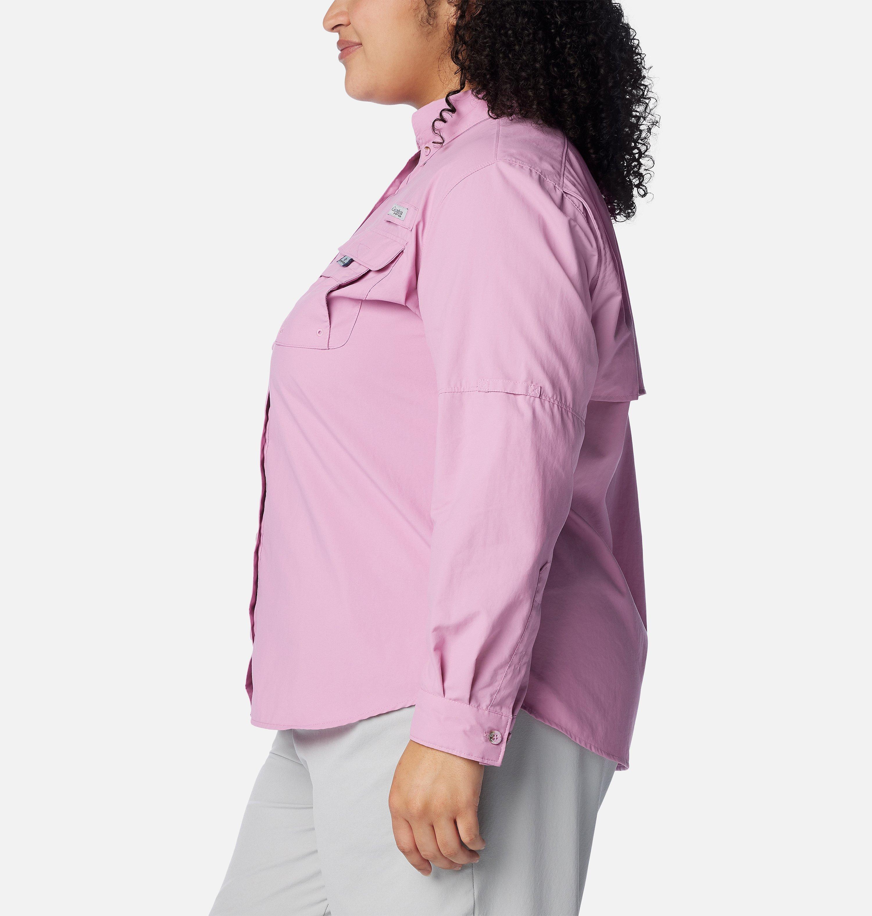 Women's PFG Bahama Long Sleeve Shirt – Plus Size 3