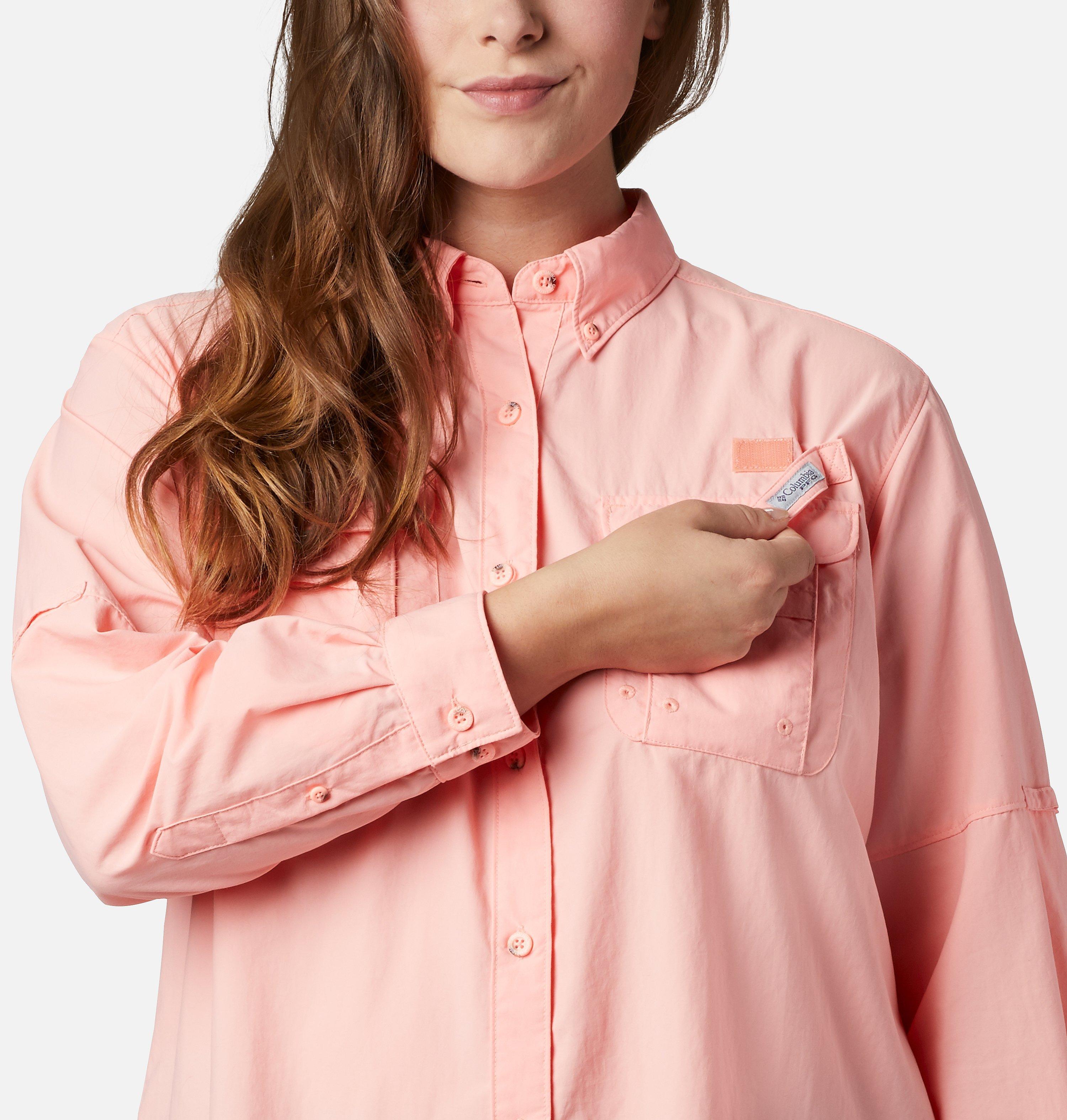 Women's PFG Bahama Long Sleeve Shirt – Plus Size 6