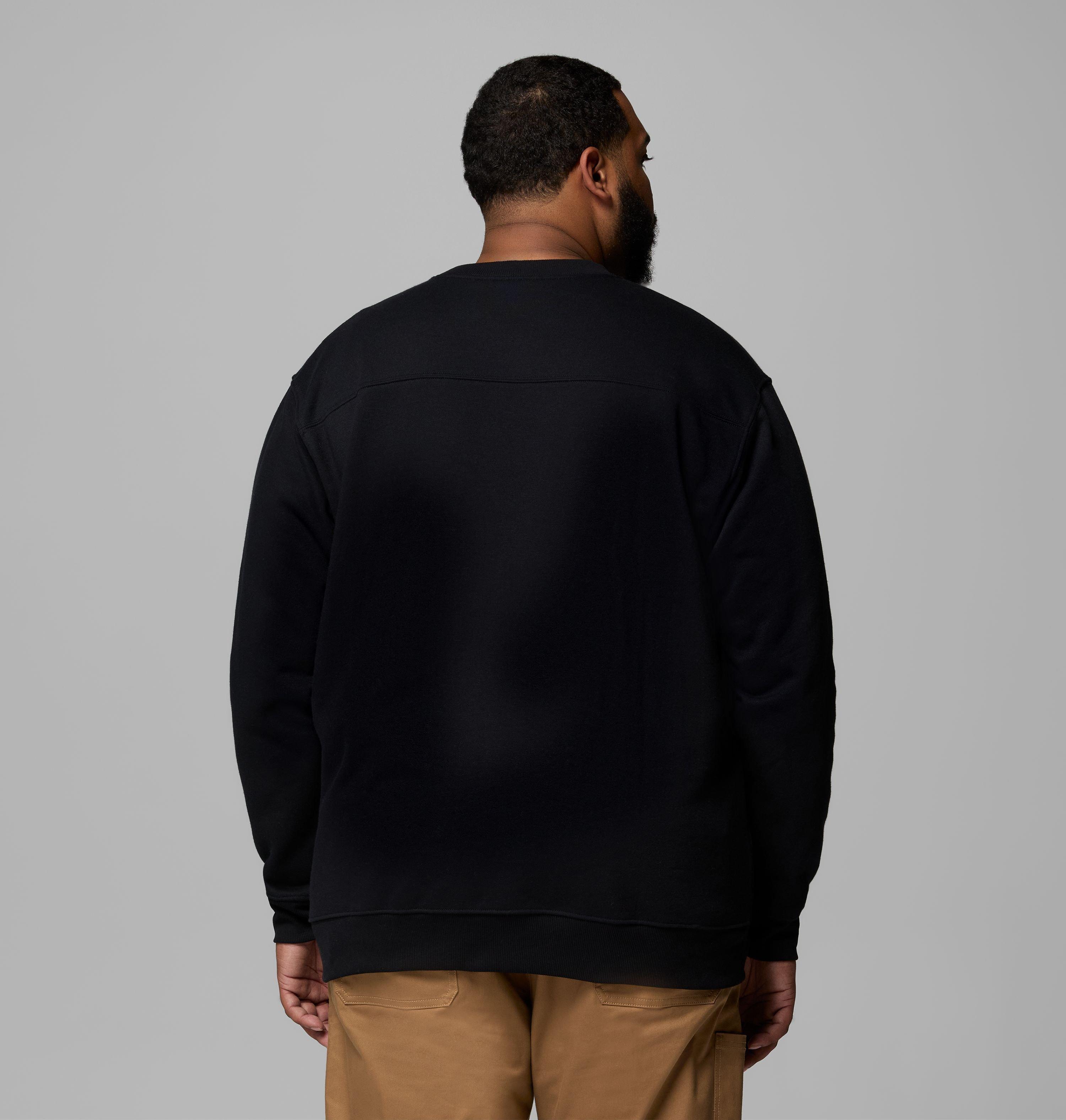Chandail col rond chaud en laine polaire Hart Mountain II pour homme - Grandes tailles | 010 | 2X 3