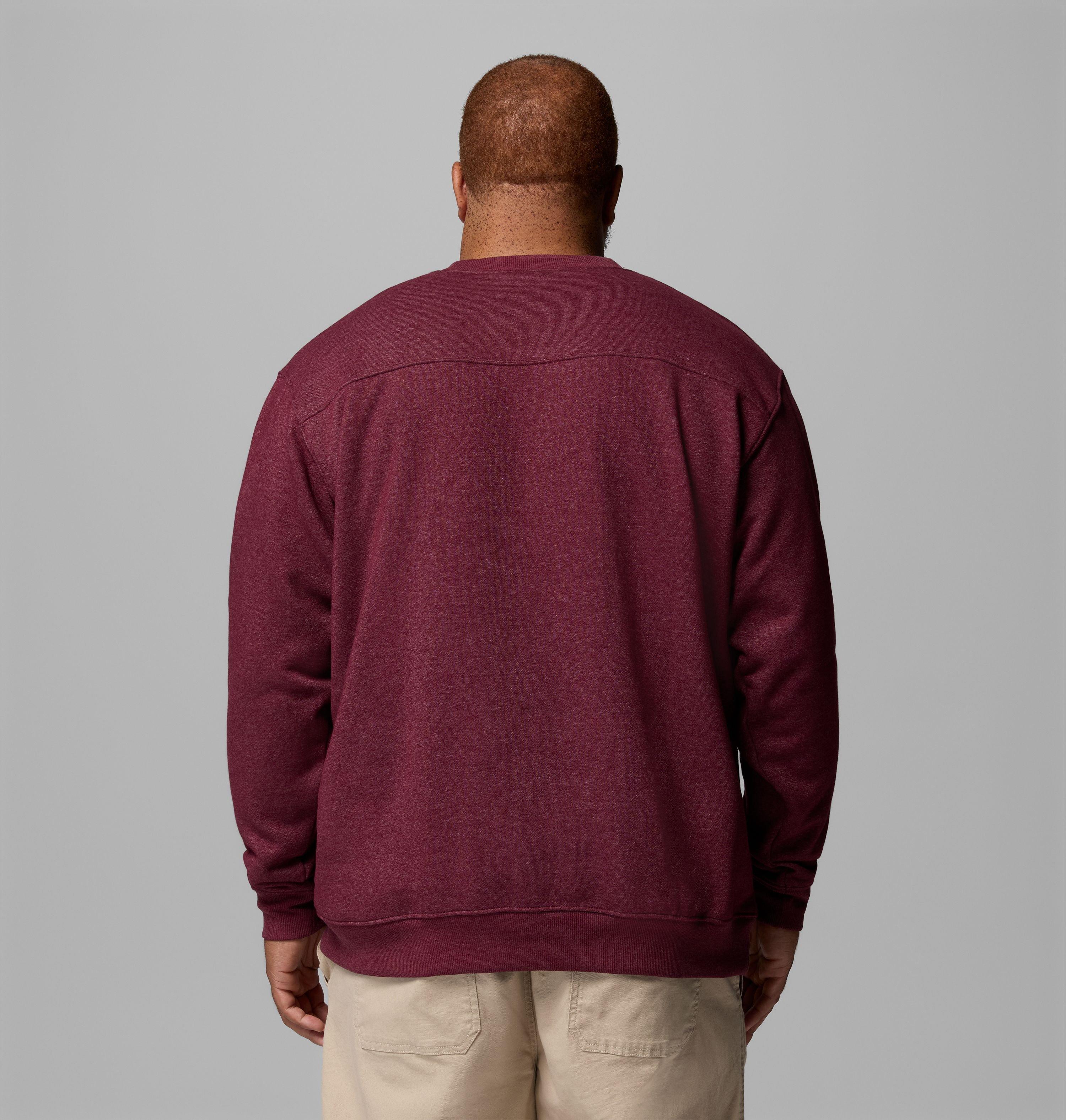 Men's Hart Mountain II Crew Sweatshirt - Big | 624 | 6X 3