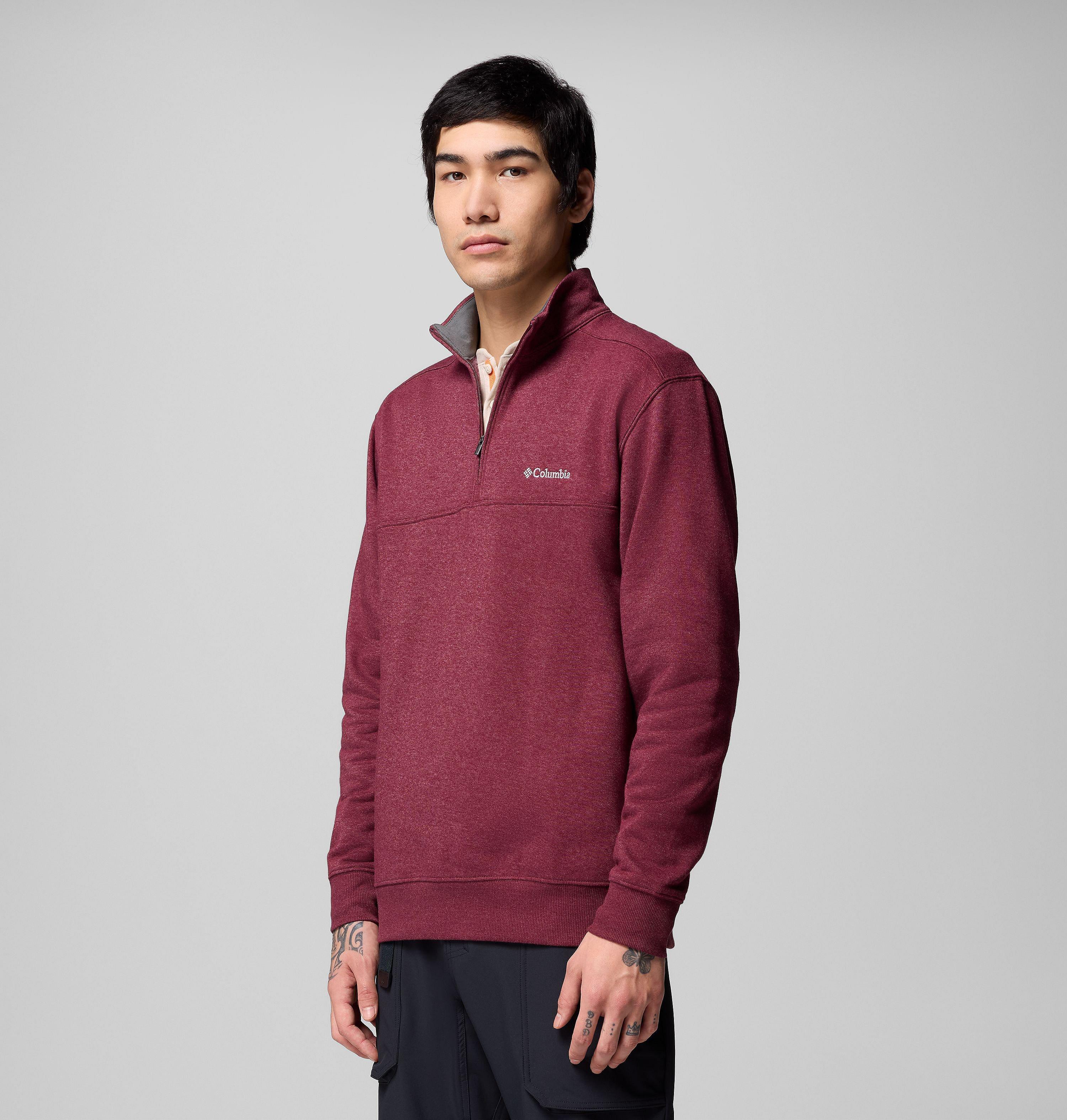 Men's Hart Mountain II Half Zip Sweatshirt | 624 | L 4