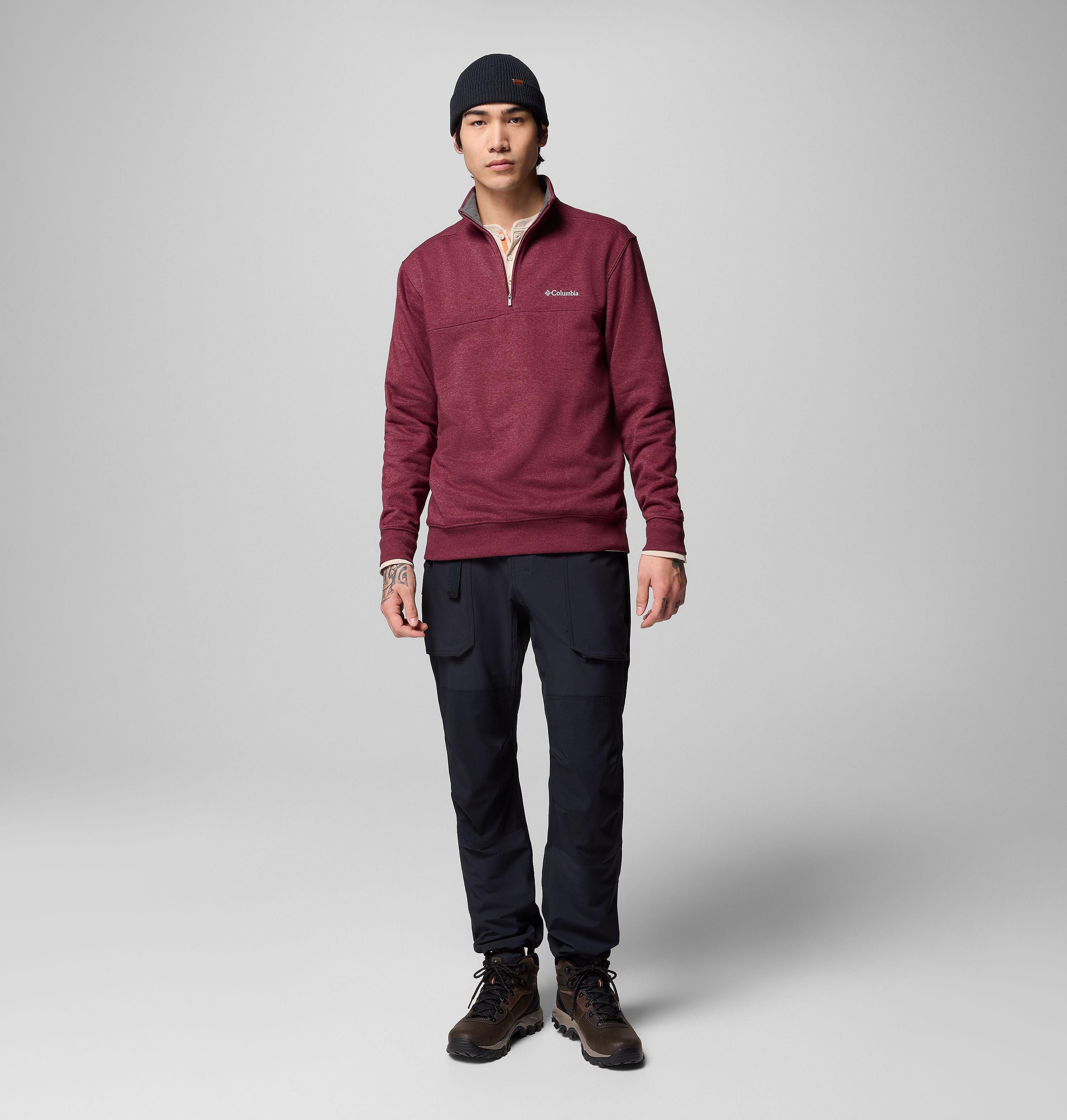 Men's Hart Mountain II Half Zip Sweatshirt | 624 | L 2