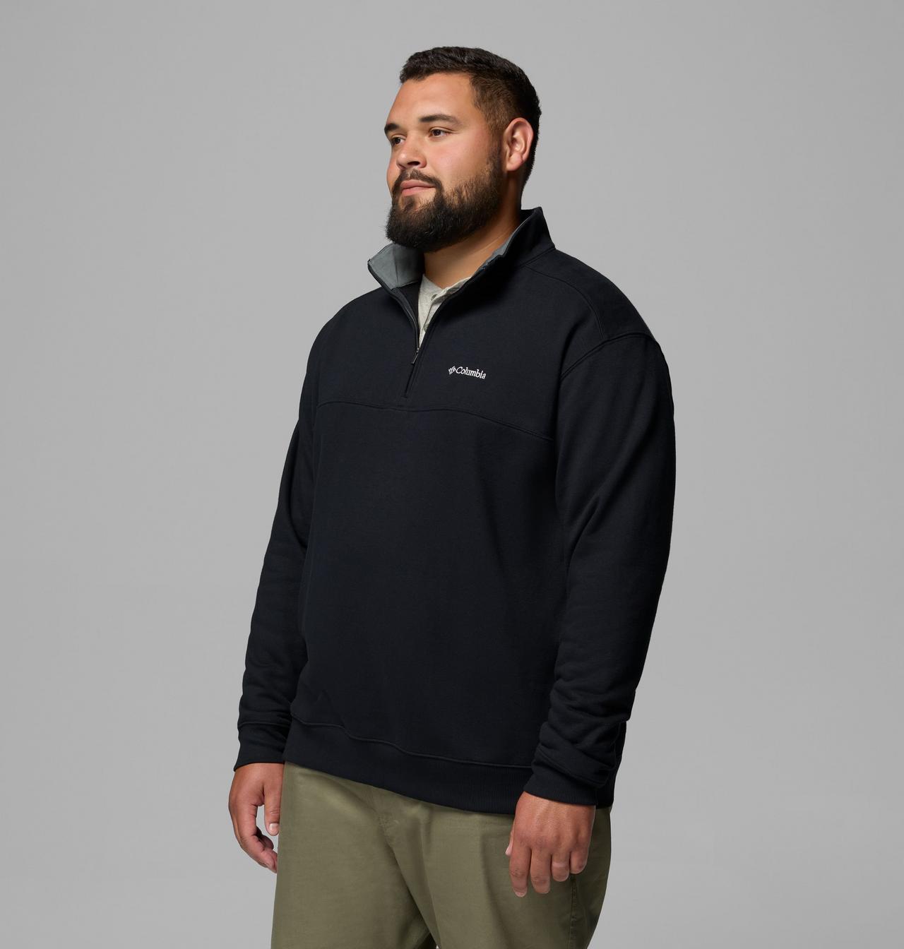 Men's Hart Mountain™ II Half Zip Sweatshirt - Big | 010 | 1X 4