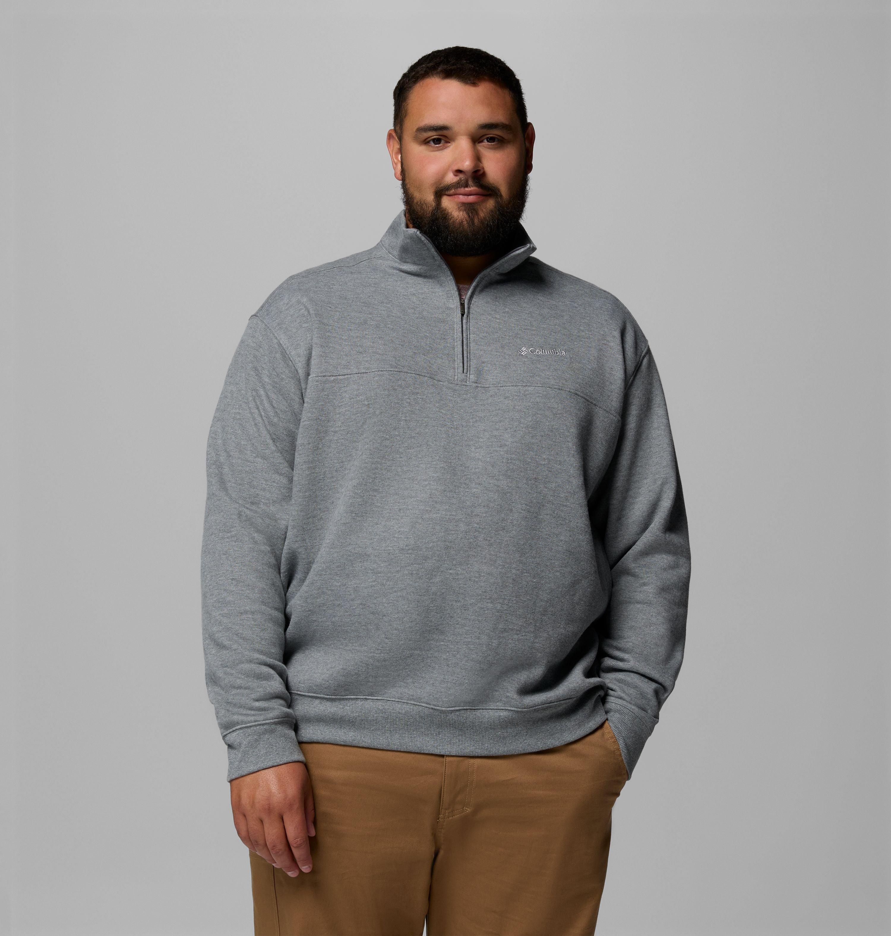 Men's Hart Mountain II Half Zip Sweatshirt - Big | Columbia
