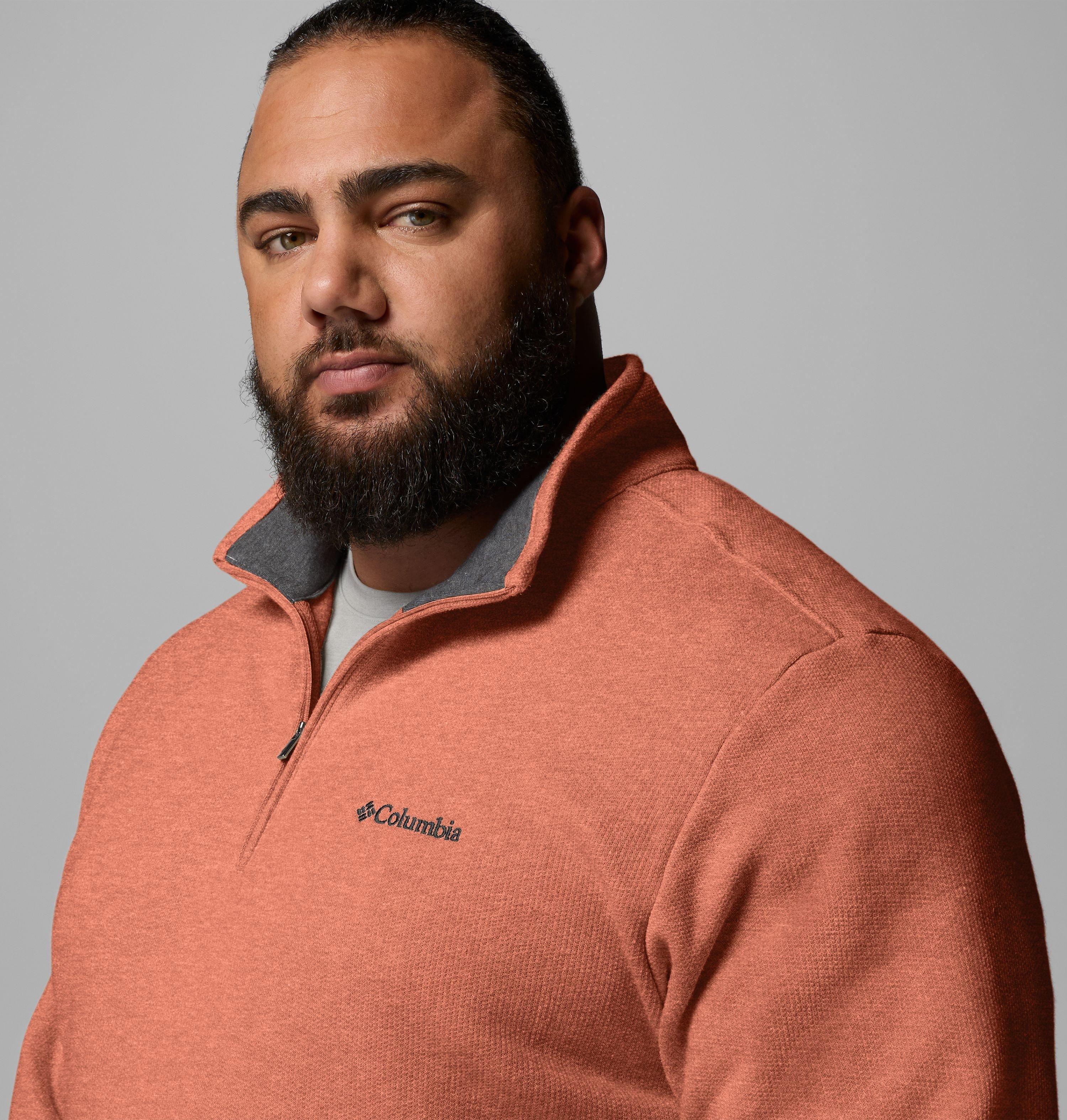 Men's Hart Mountain II Half Zip Sweatshirt - Big | 235 | 2X 5