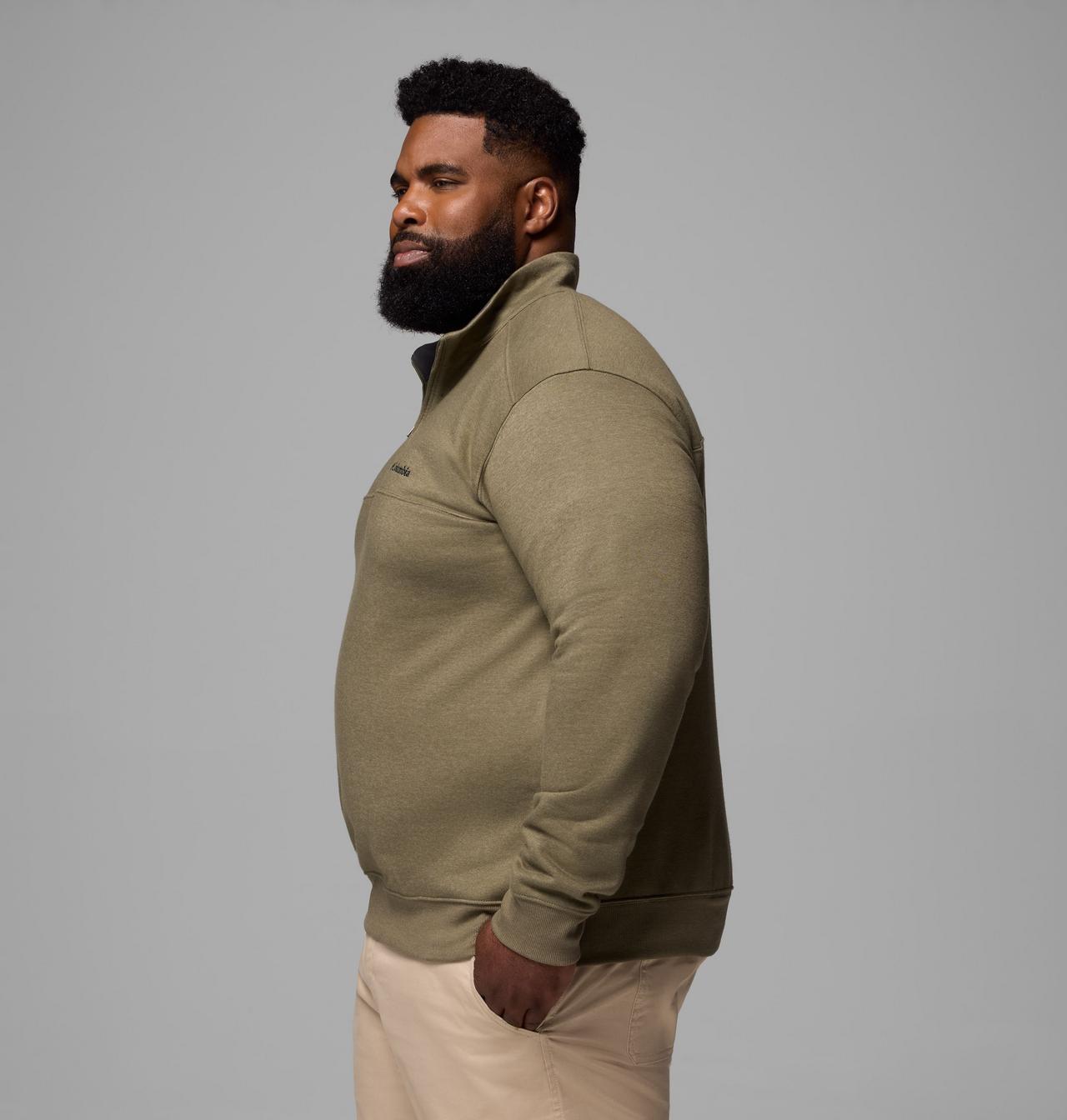 Men's Hart Mountain™ II Half Zip Sweatshirt - Big | 397 | 1X 4