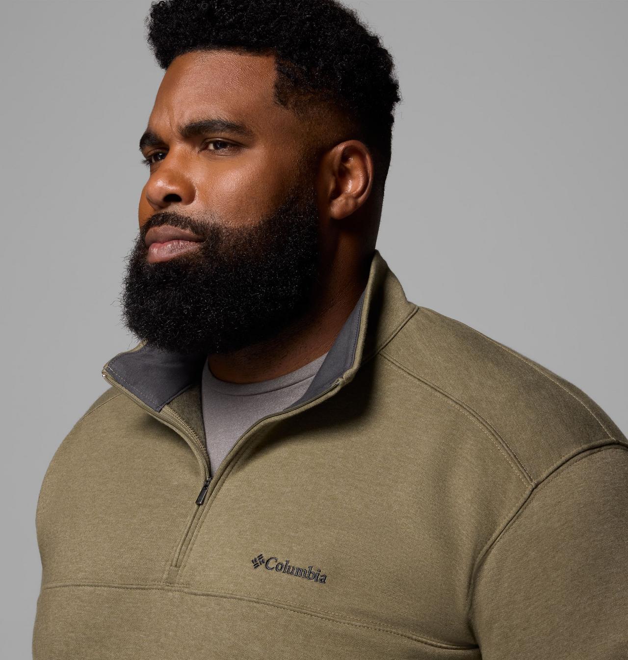 Men's Hart Mountain™ II Half Zip Sweatshirt - Big | 397 | 1X 5