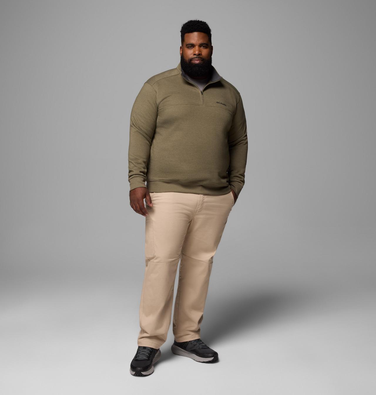 Men's Hart Mountain™ II Half Zip Sweatshirt - Big | 397 | 1X 2