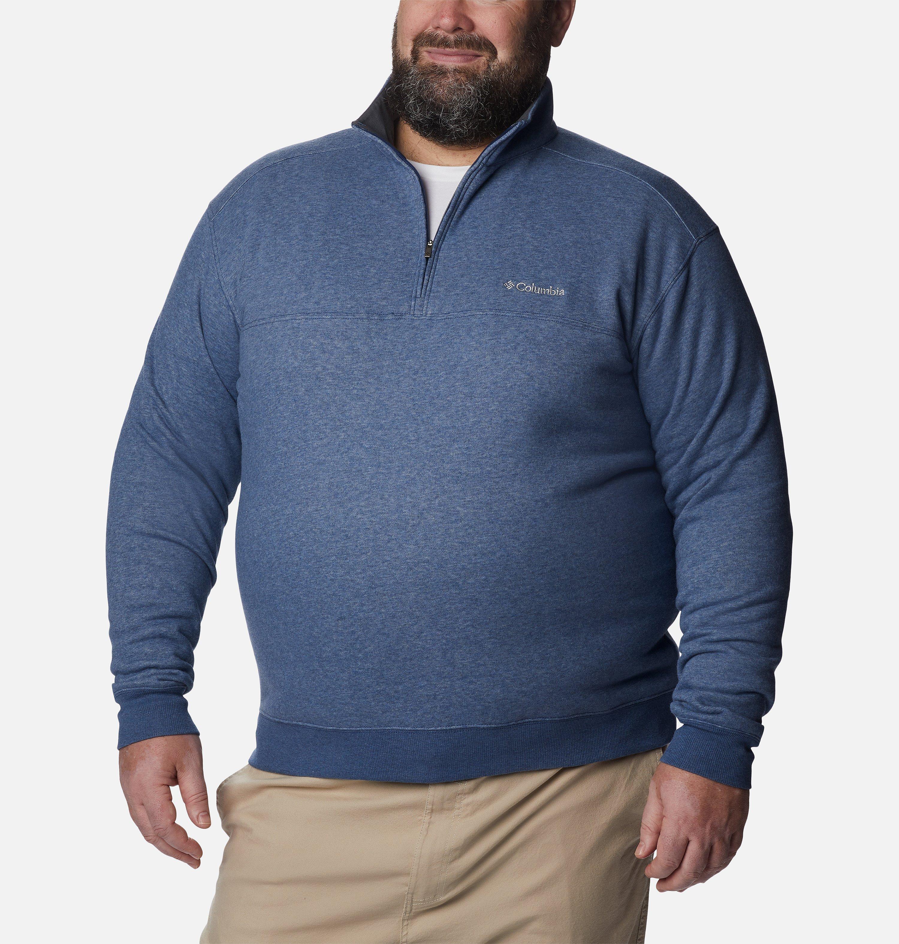 Men's Hart Mountain II Half Zip Sweatshirt - Big | 470 | 3X 6