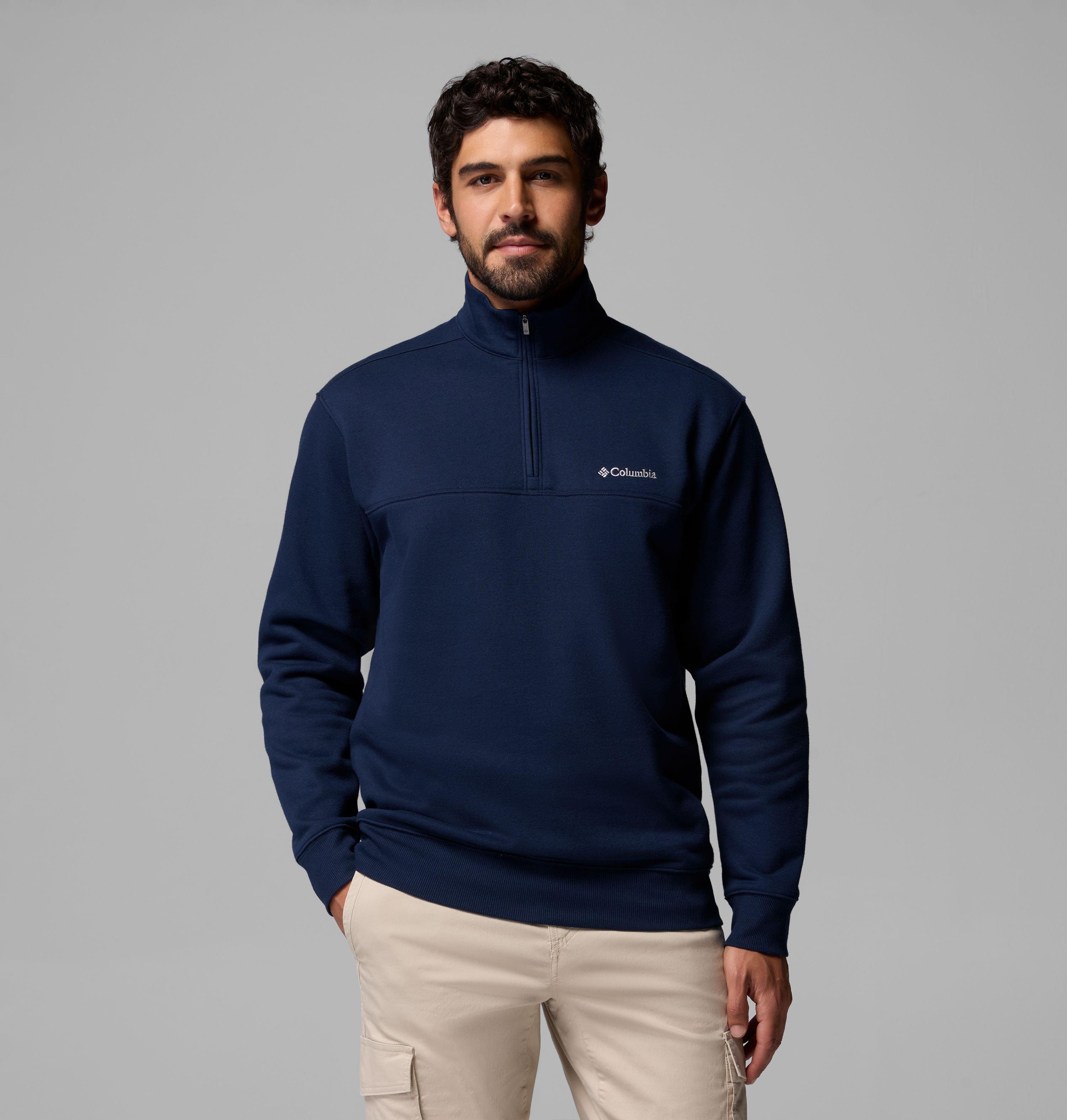 Men's Hart Mountain II Half Zip Sweatshirt - Tall | Columbia