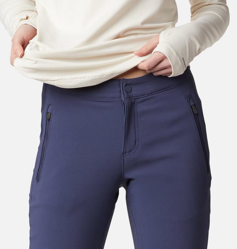 Women&rsquo;s Back Beauty Heat Straight Leg Pant, Color: Nocturnal, image 4