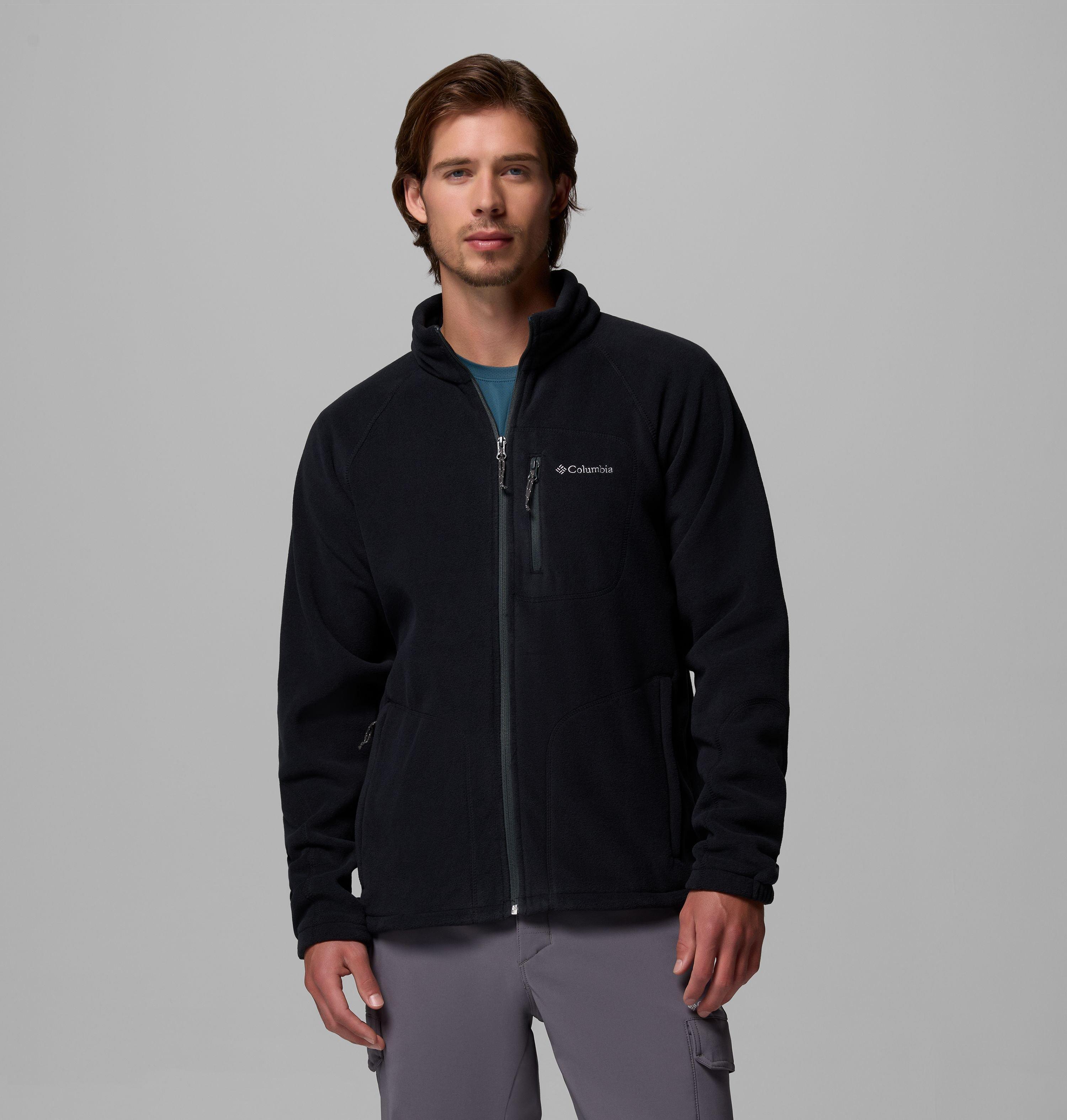 Columbia Sportswear Men's Black Columbia - Fast Trek™ Ii Full Zip Fleece - Medium