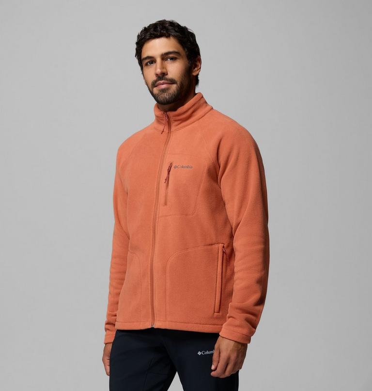 Sudadera con cremallera completa Fast Trek II para hombre, Color: Teak Brown, image 4
