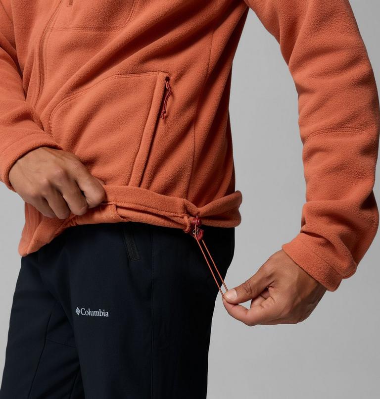 Sudadera con cremallera completa Fast Trek II para hombre, Color: Teak Brown, image 7