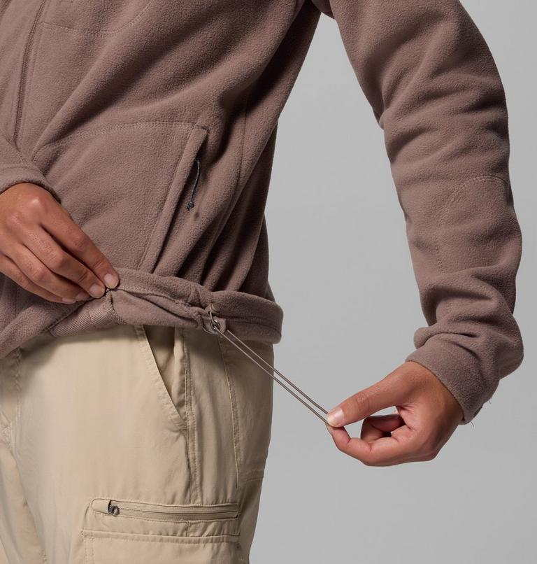 Men's Fast Trek II Full Zip Fleece, Color: Iron, image 7