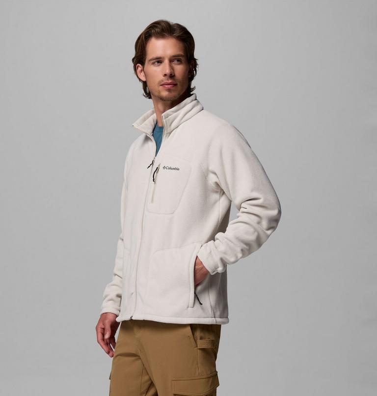 Men's Fast Trek II Full Zip Fleece, Color: Dark Stone, image 3