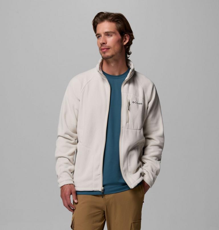 Men's Fast Trek II Full Zip Fleece, Color: Dark Stone, image 4