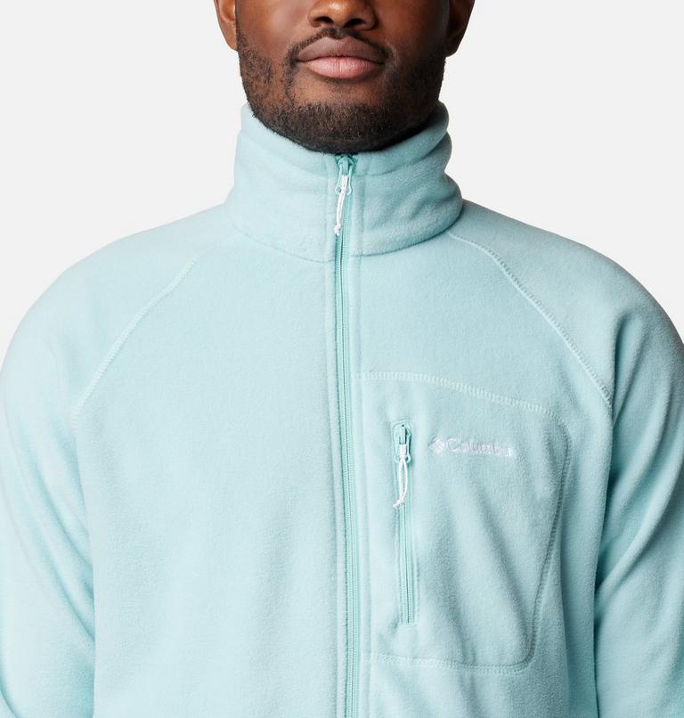 Men's Fast Trek II Full Zip Fleece, Color: Spray, image 4