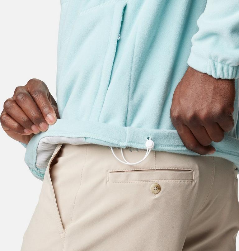 Men's Fast Trek II Full Zip Fleece, Color: Spray, image 6