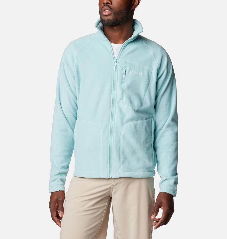 Men's Fast Trek II Full Zip Fleece, Color: Spray, image 1